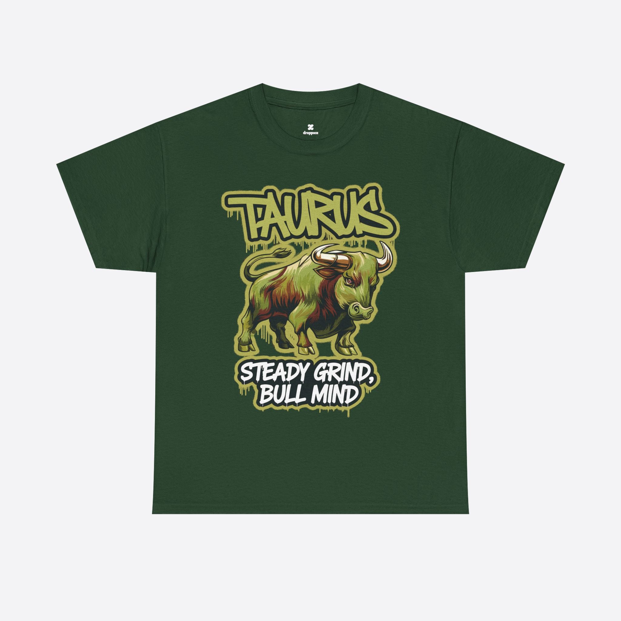 Taurus Zodiac - Steady Grind, Bull Mind - Unisex T-Shirt