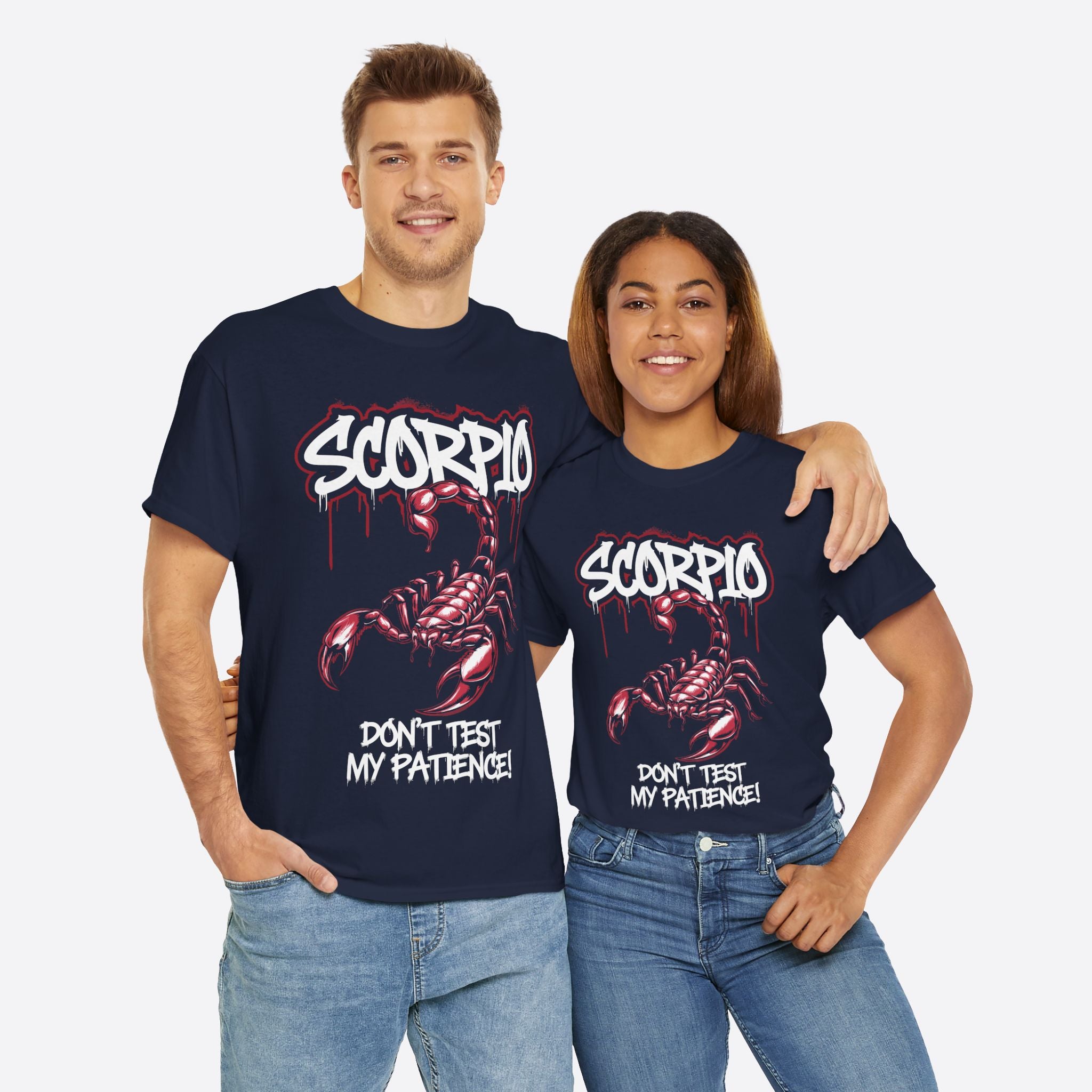 Scorpio Zodiac - Respect the Calm, Don’t Test My Patience - Unisex T-Shirt