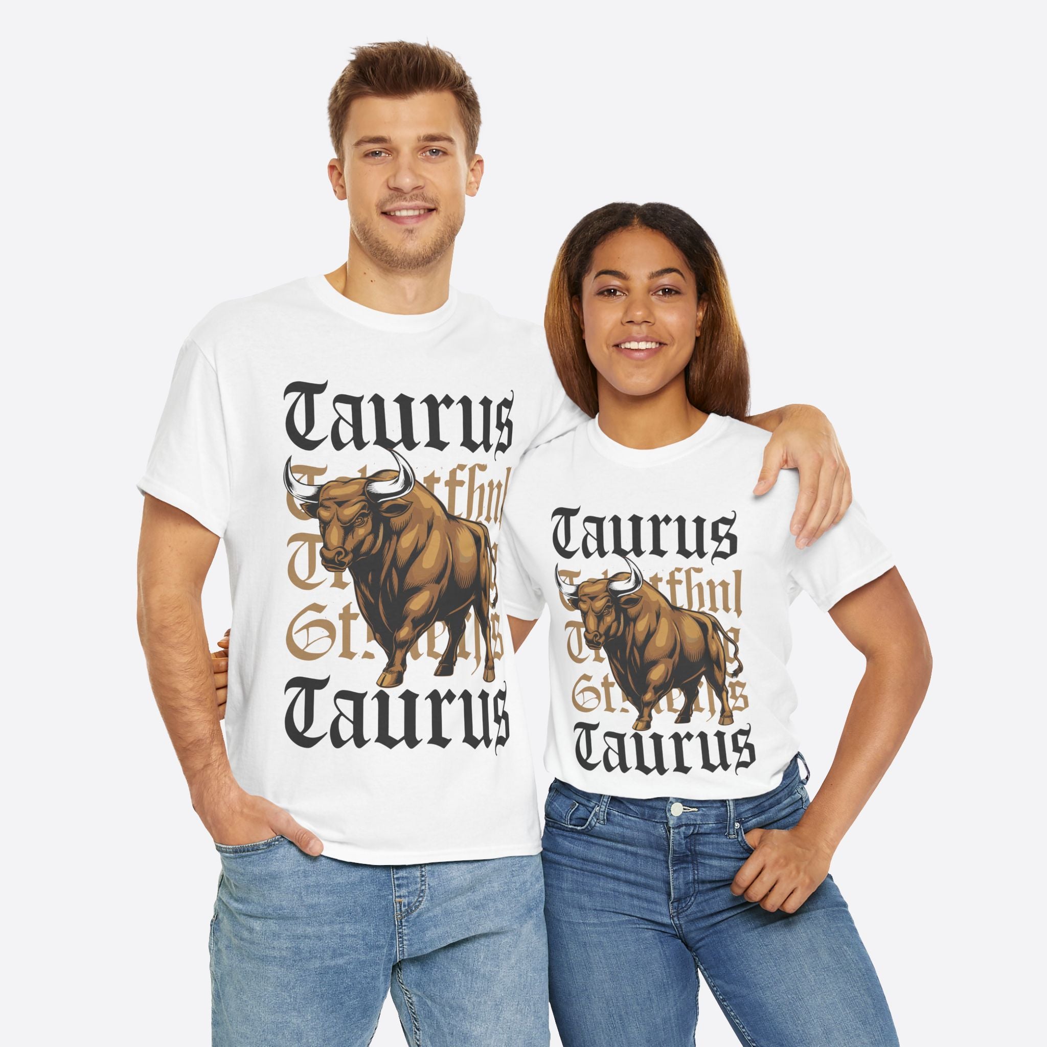 Taurus Zodiac - Faithful Strong Taurus Graphic Tee - Unisex T-Shirt