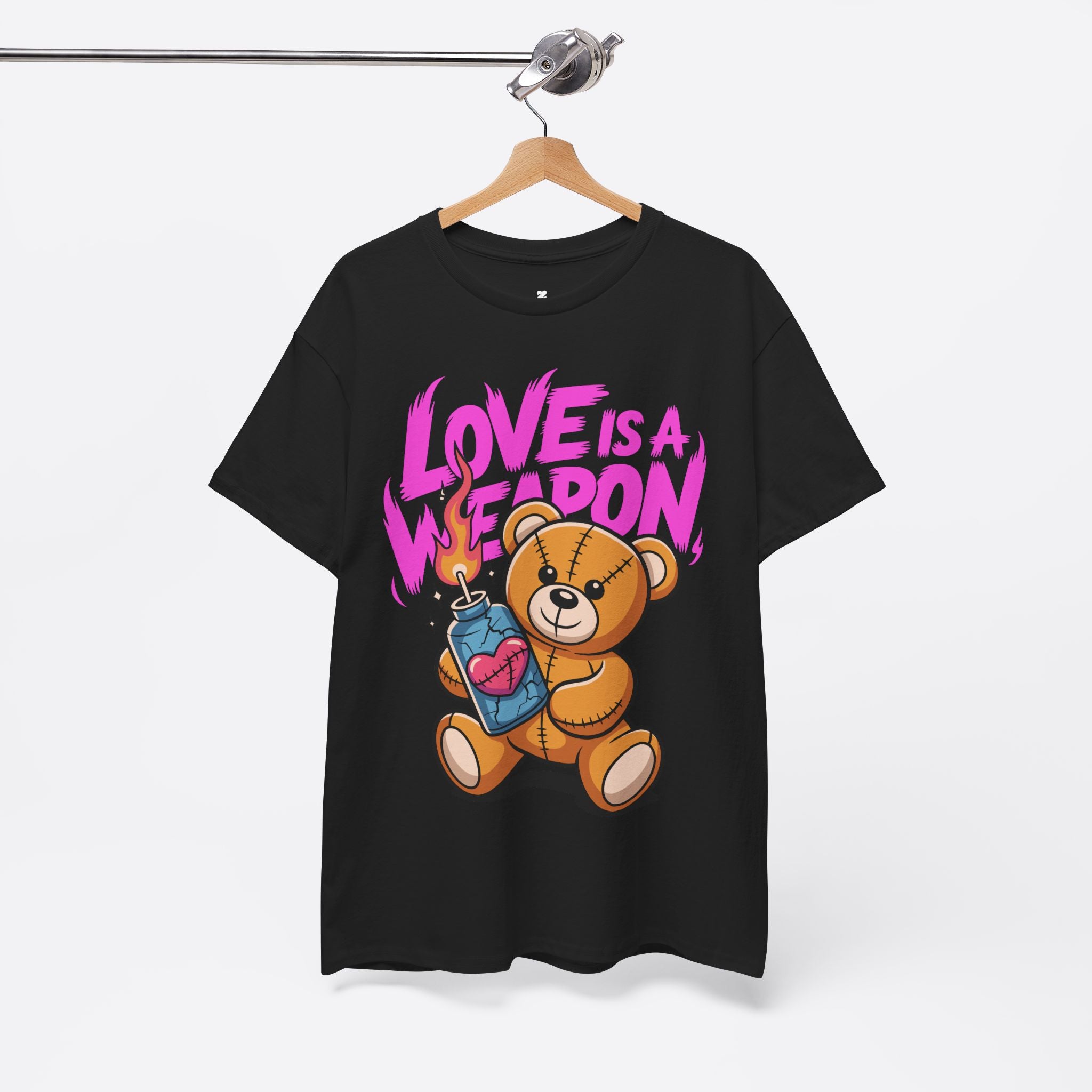Love is a Weapon Teddy Unisex Graphic Tee