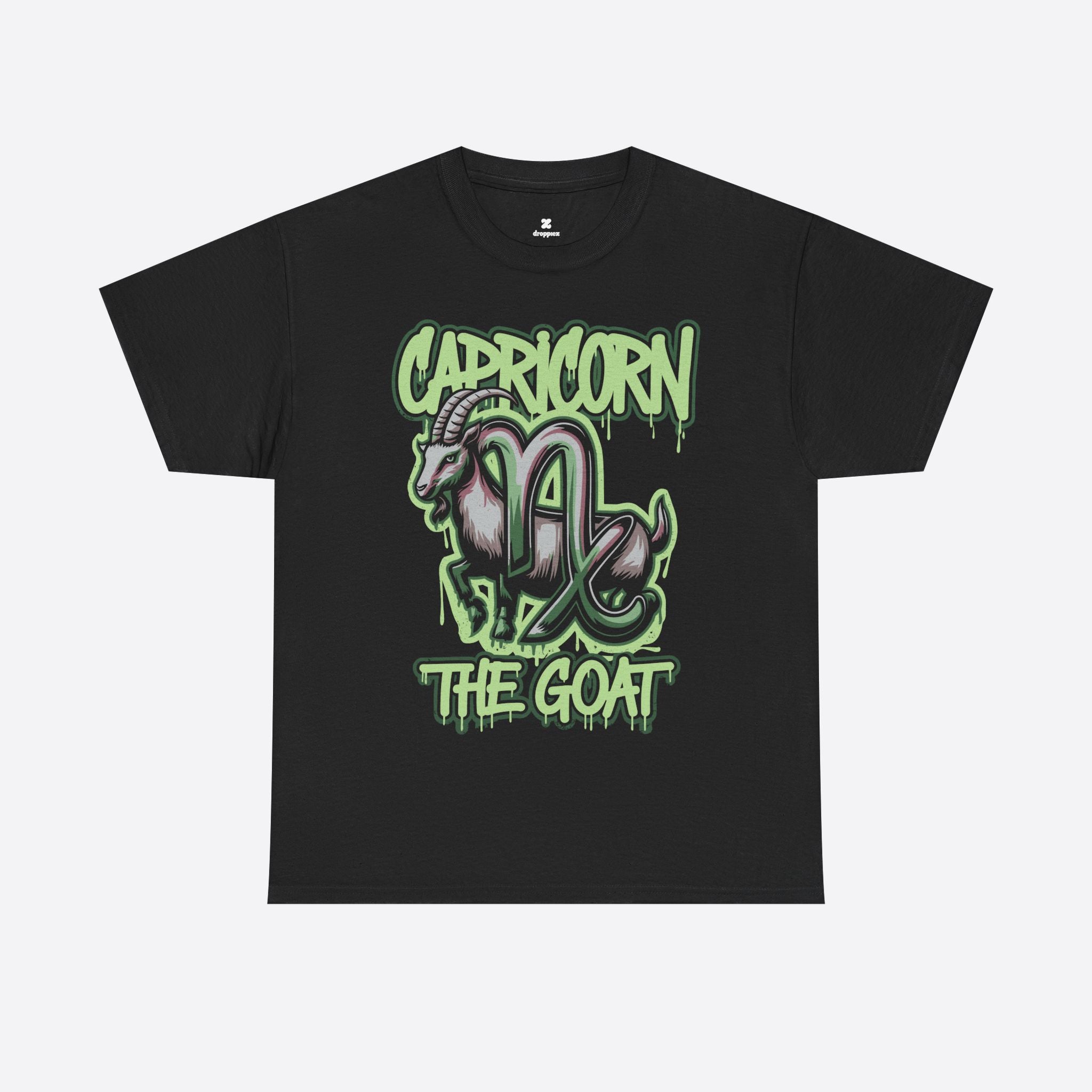 Capricorn Zodiac - The Goat Graffiti Hustle Tee - Unisex T-Shirt