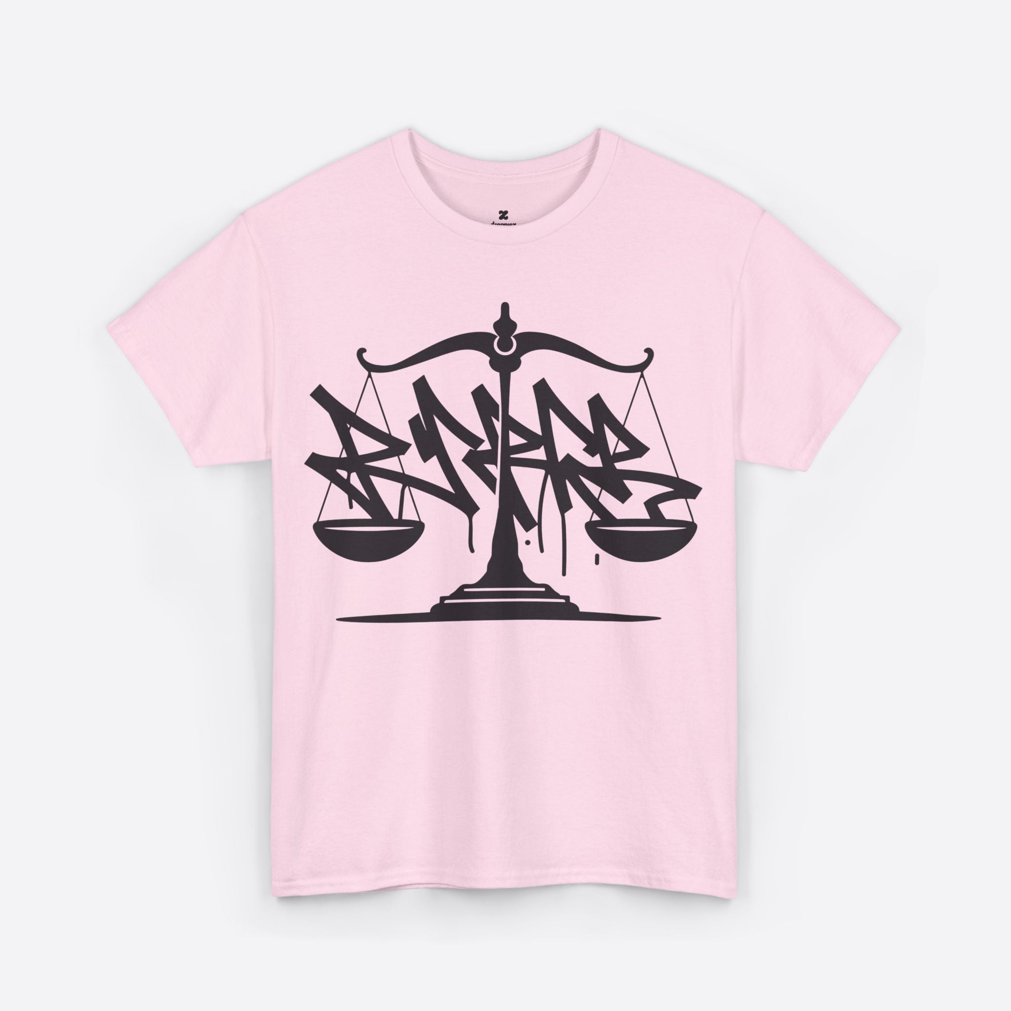Libra Zodiac - Dripping Graffiti Balance Graphic Tee - Unisex T-Shirt