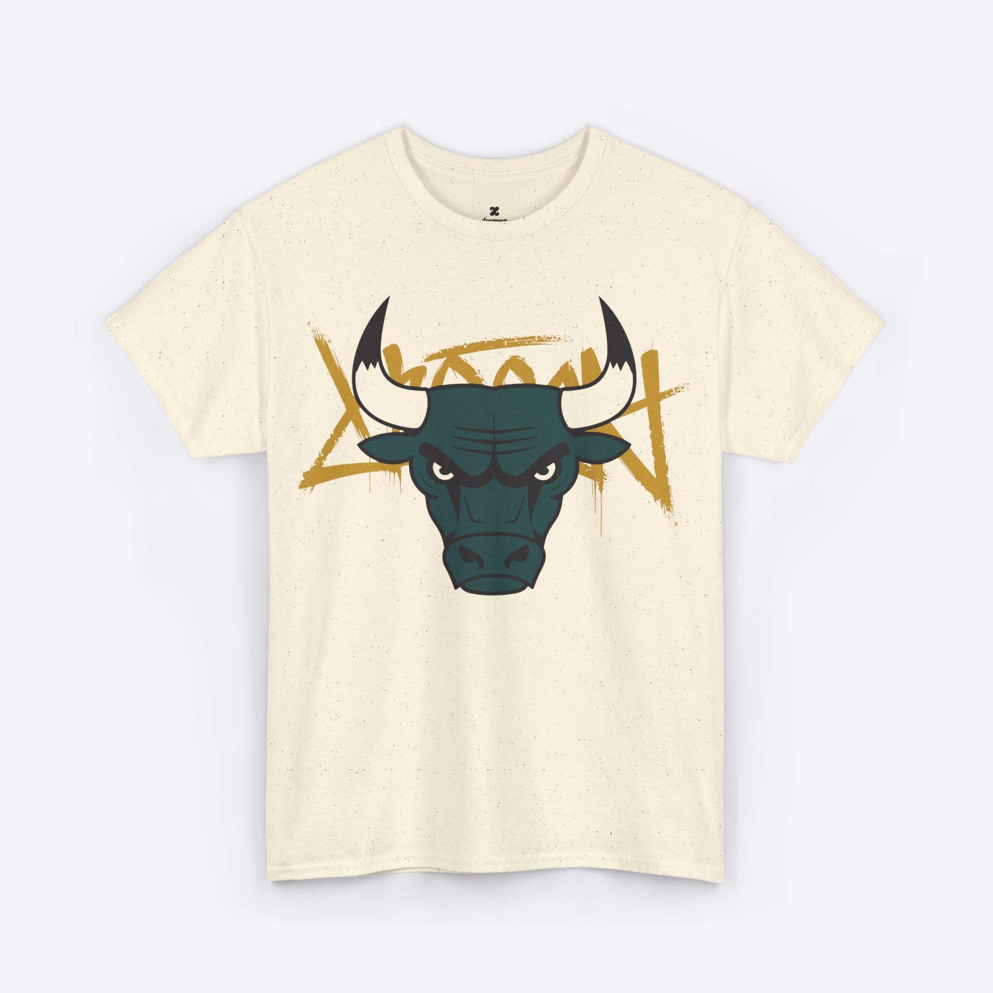 Taurus Zodiac – Fierce Bull Spray Art Tee – Unisex T-Shirt