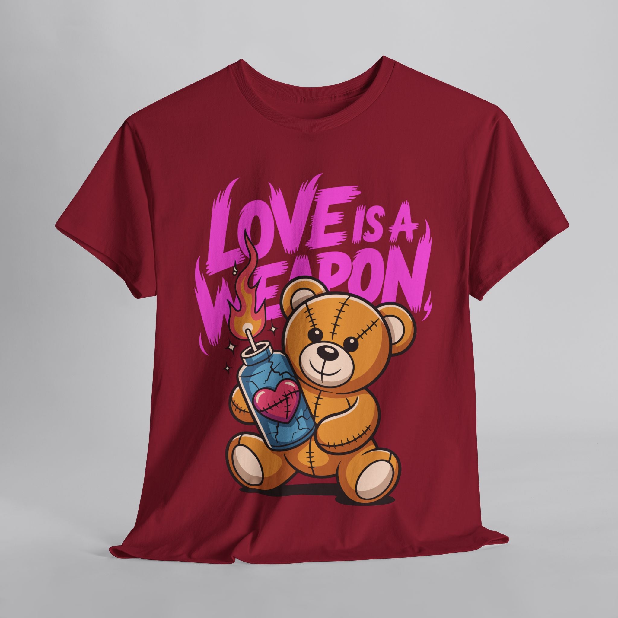 Love is a Weapon Teddy Unisex Graphic Tee