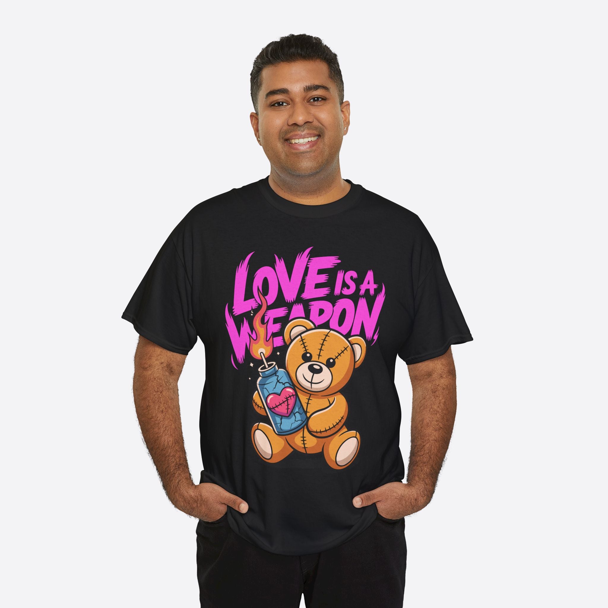 Love is a Weapon Teddy Unisex Graphic Tee