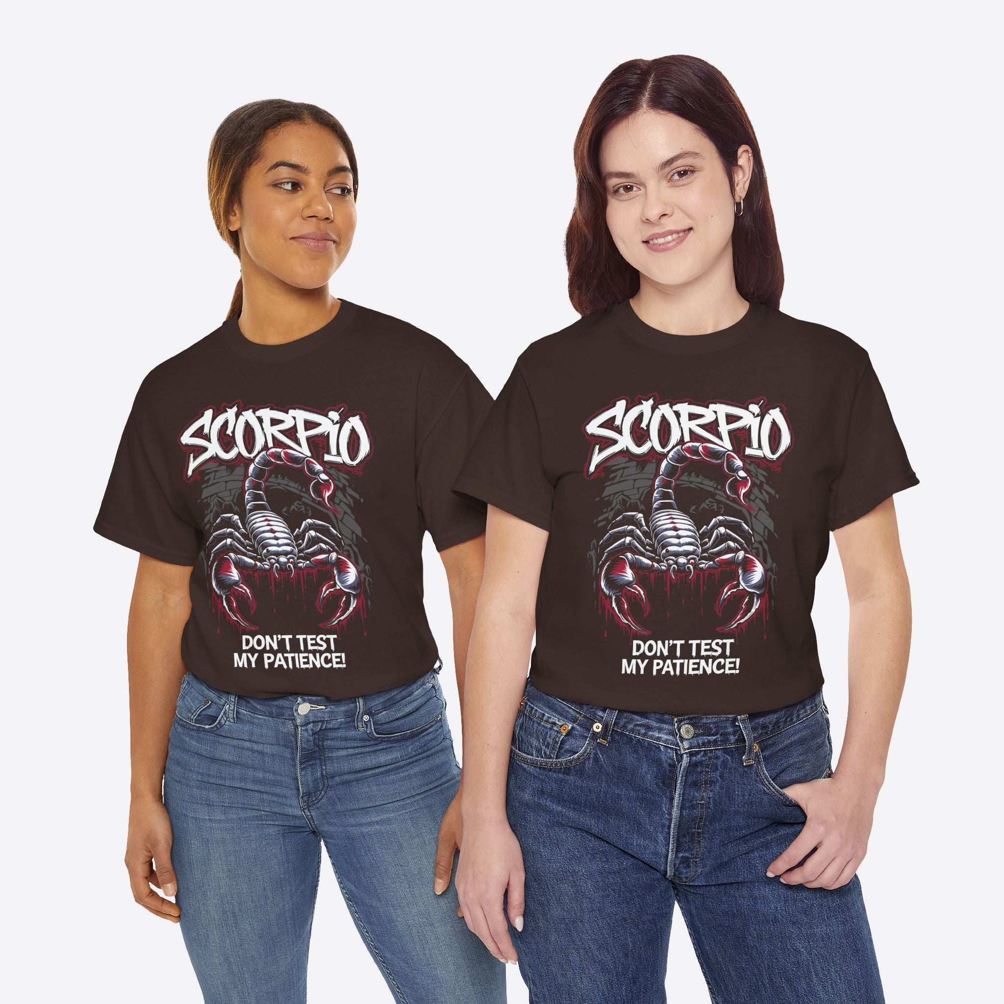 Scorpio Zodiac - Don’t Test My Patience - Unisex T-Shirt