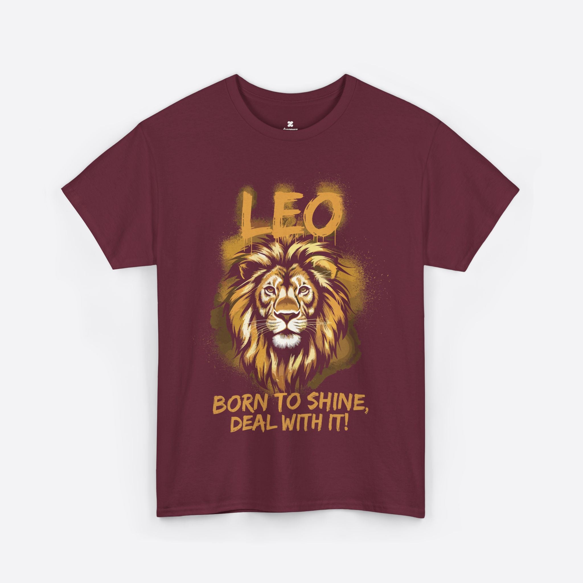 Leo Zodiac - King Energy, Born To Shine Deal With It - Unisex T-Shirt