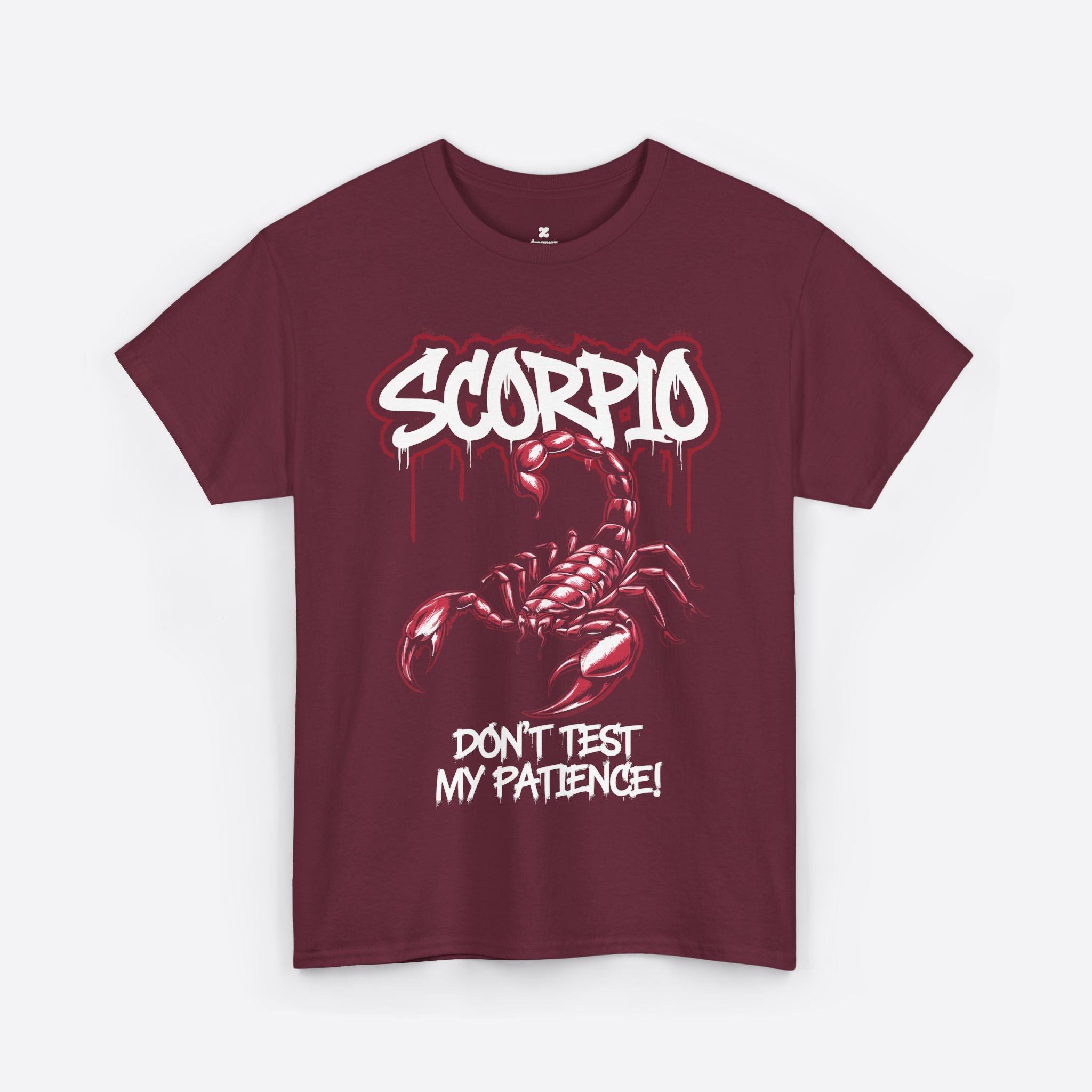Scorpio Zodiac - Respect the Calm, Don’t Test My Patience - Unisex T-Shirt