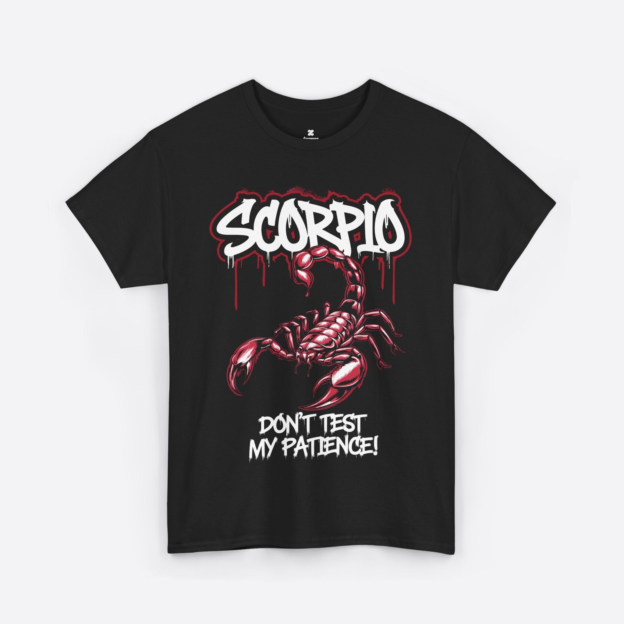Scorpio Zodiac - Respect the Calm, Don’t Test My Patience - Unisex T-Shirt