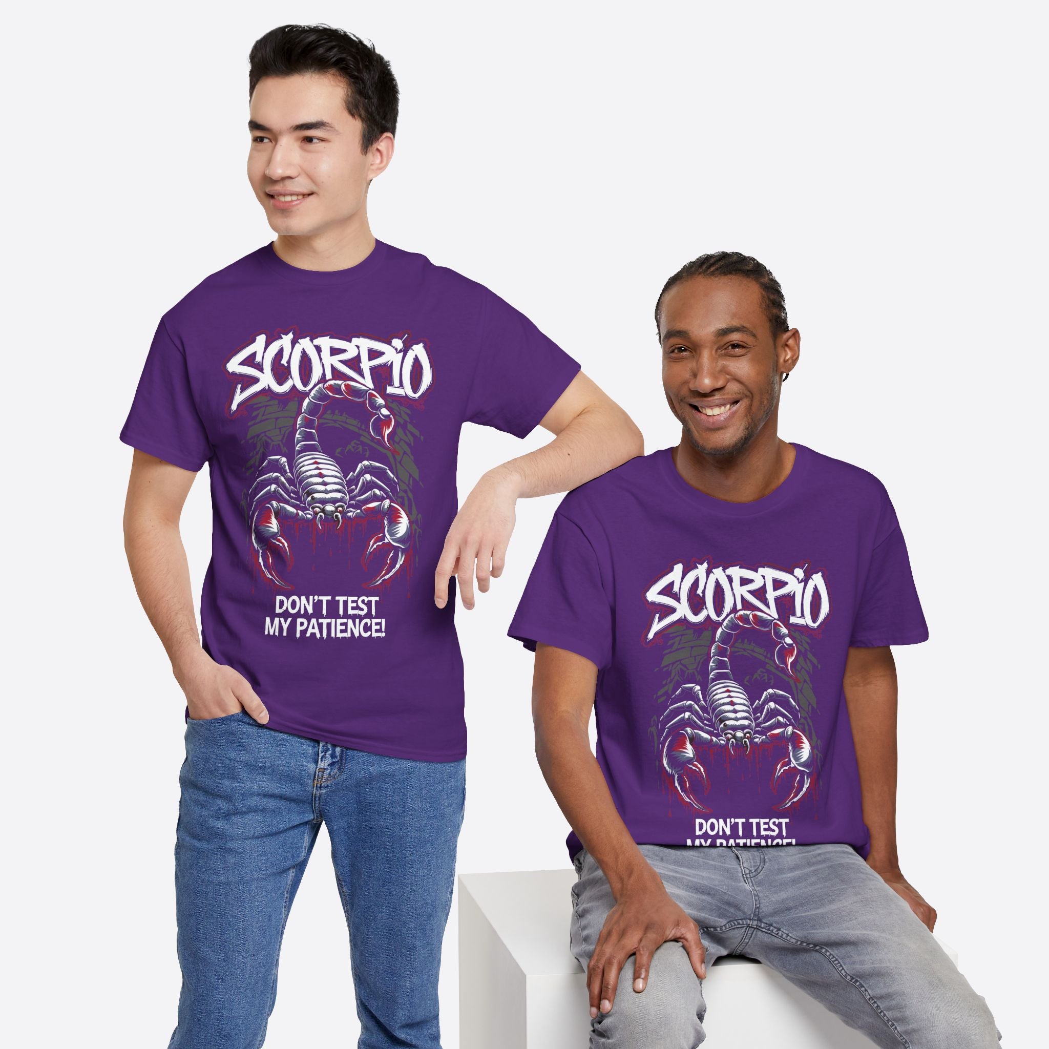 Scorpio Zodiac - Don’t Test My Patience - Unisex T-Shirt