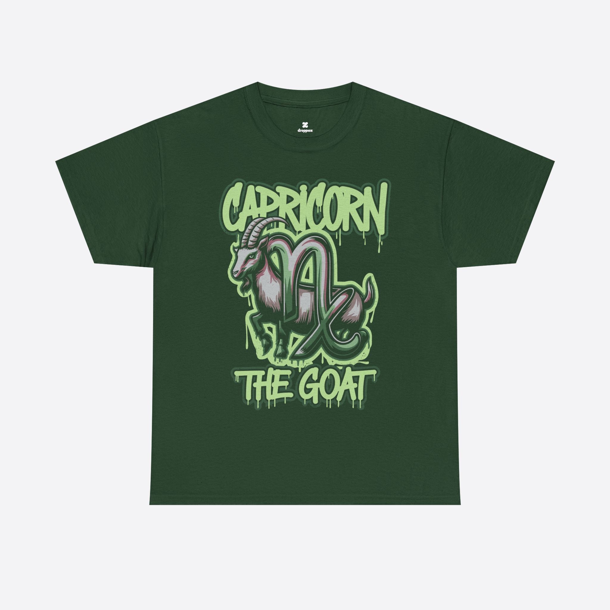 Capricorn Zodiac - The Goat Graffiti Hustle Tee - Unisex T-Shirt