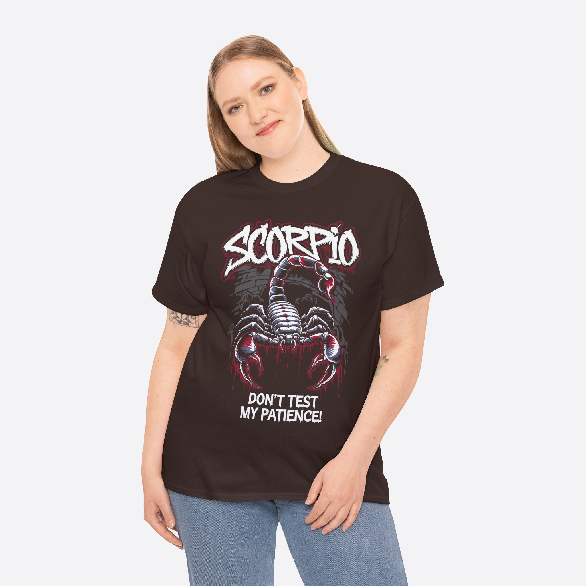 Scorpio Zodiac - Don’t Test My Patience - Unisex T-Shirt