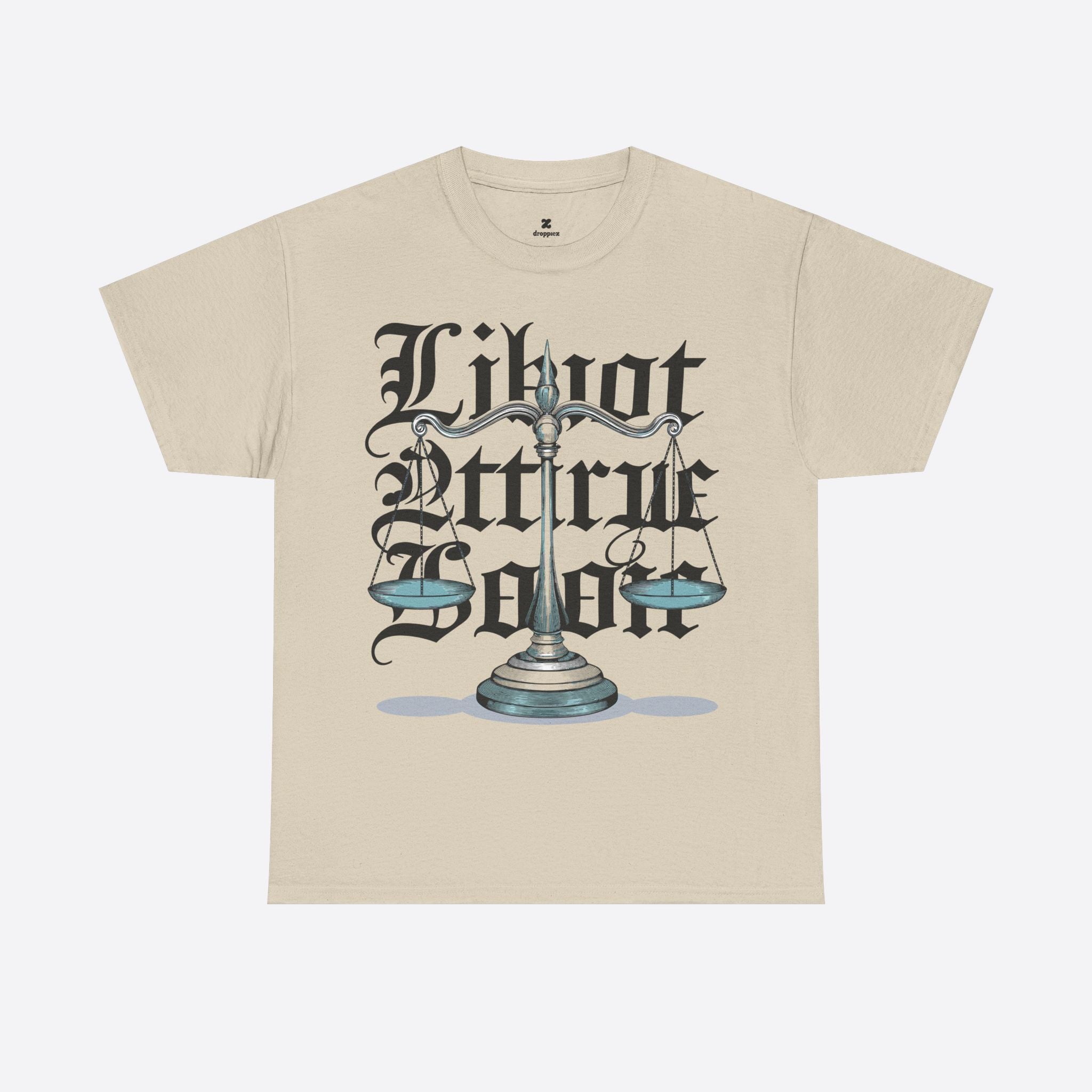 Libra Zodiac - Libra Attitude Goals Graphic Tee - Unisex T-Shirt