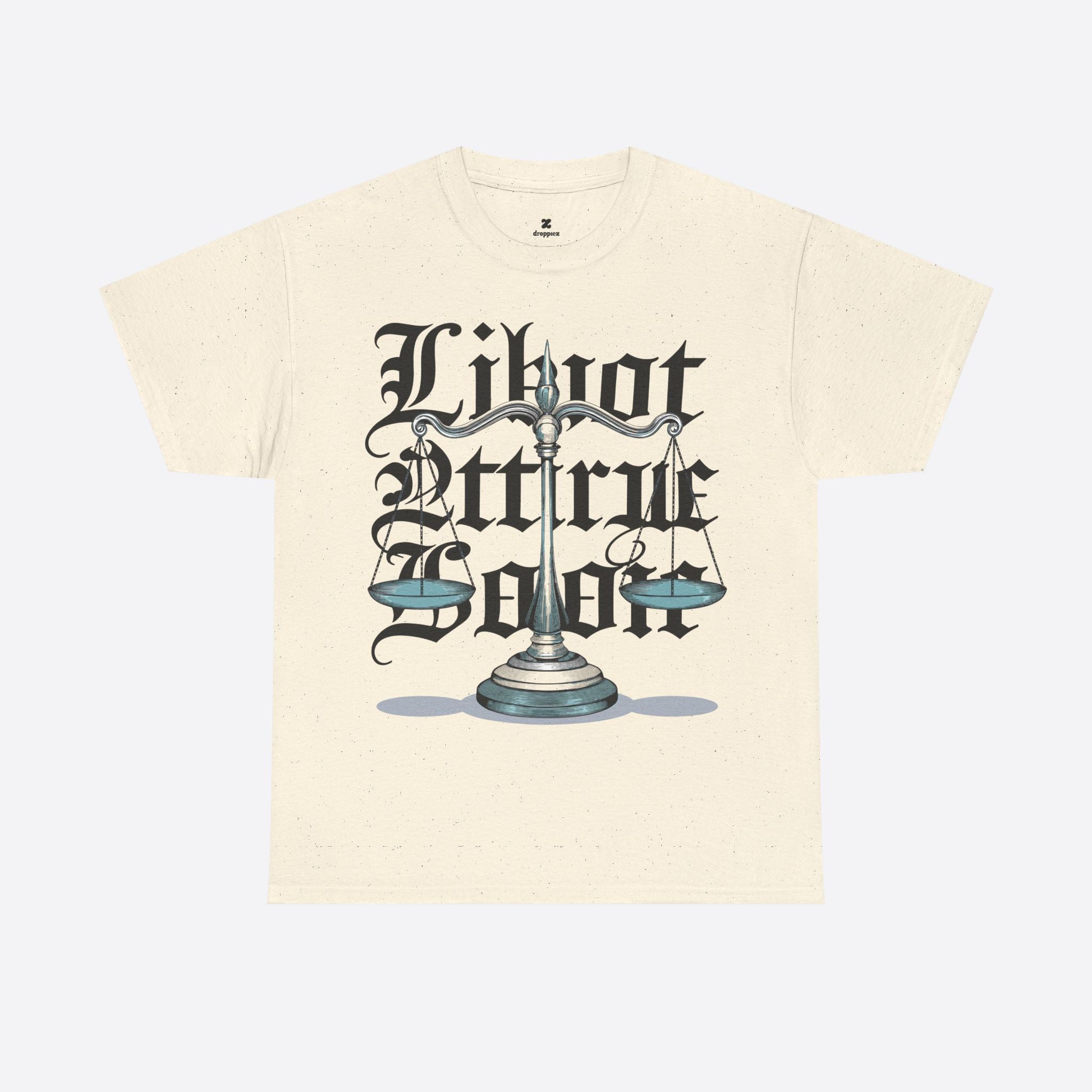Libra Zodiac - Libra Attitude Goals Graphic Tee - Unisex T-Shirt