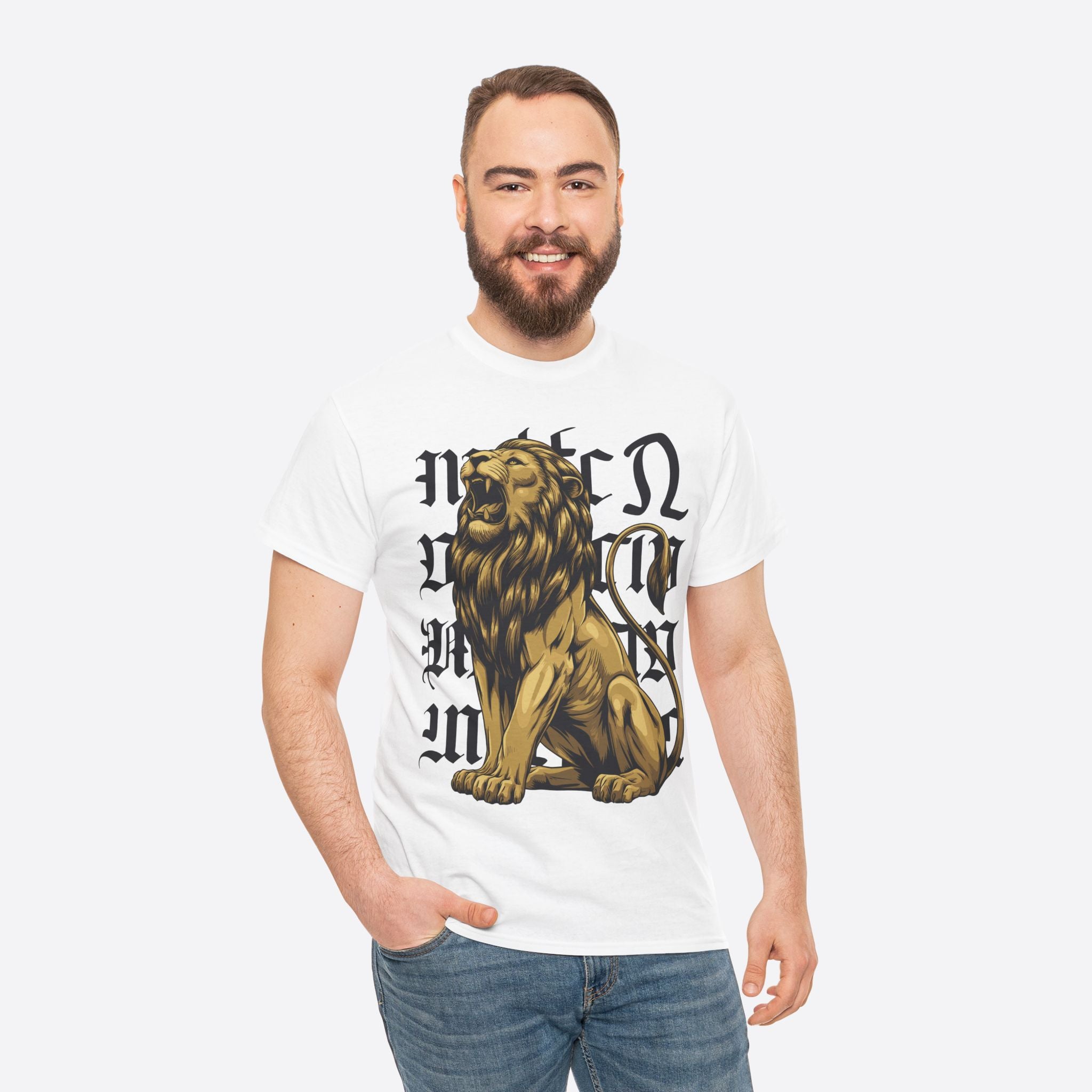 Leo Zodiac - Majestic Lion Graphic Tee - Unisex T-Shirt