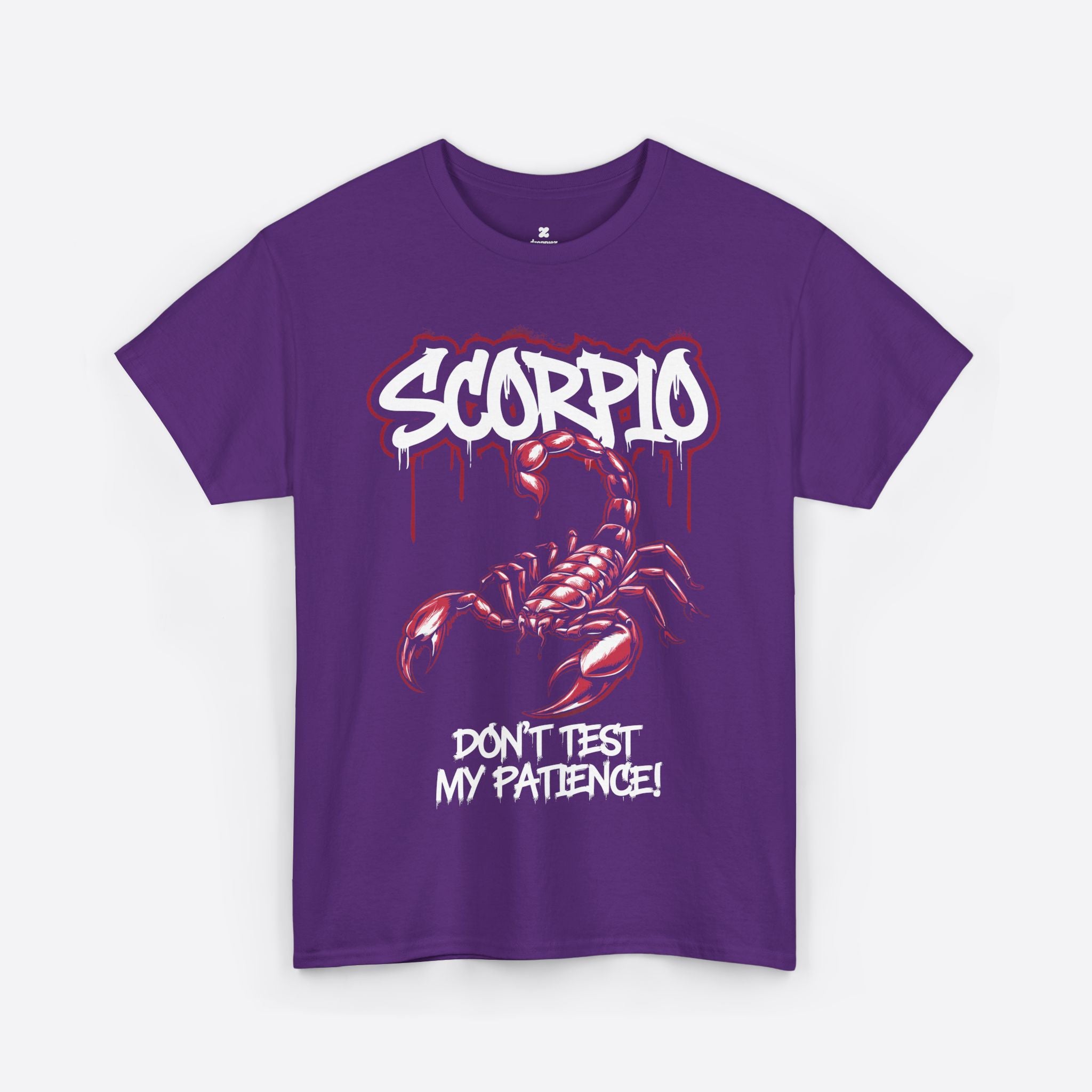 Scorpio Zodiac - Respect the Calm, Don’t Test My Patience - Unisex T-Shirt