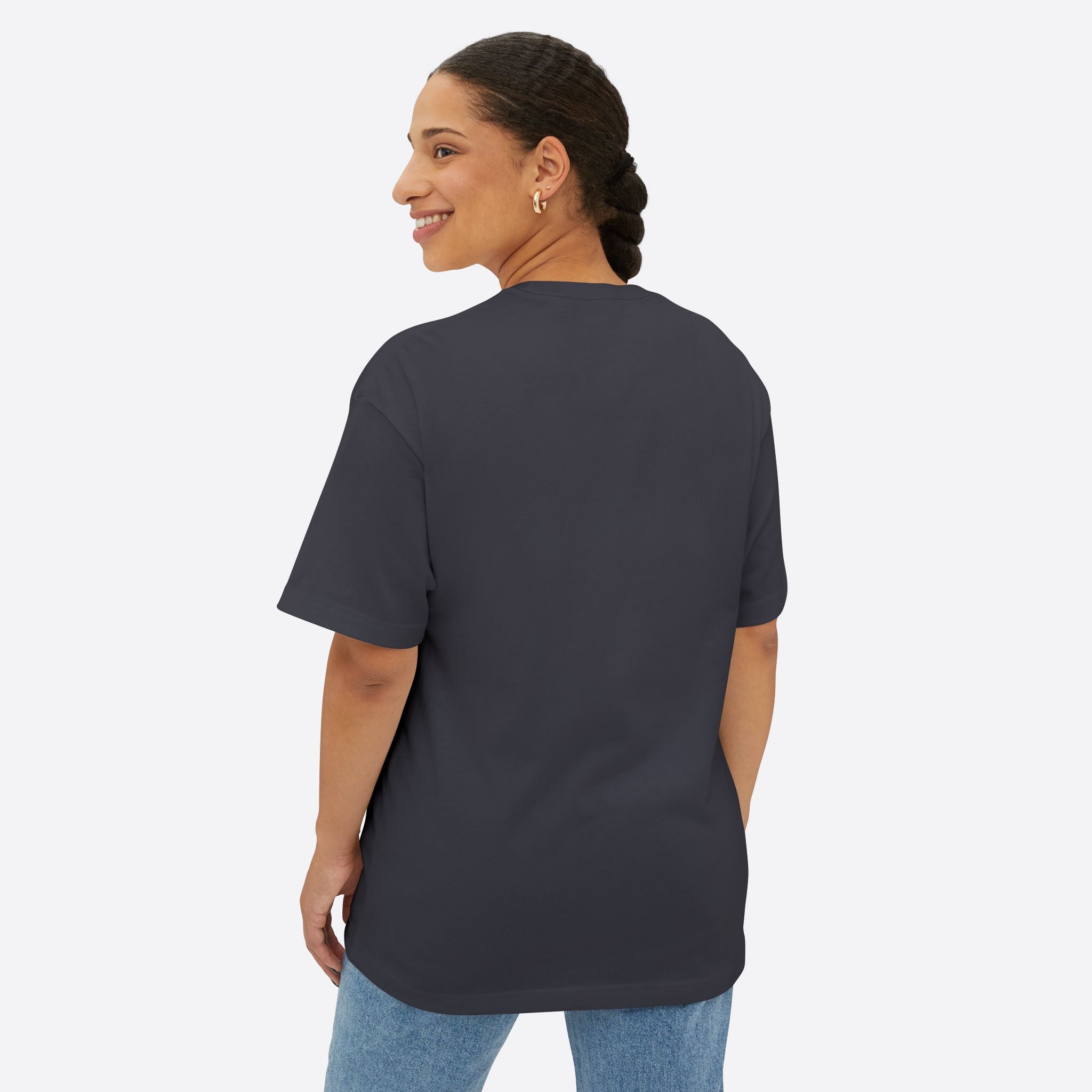 Make Me Move Graphics Unisex Oversized Boxy Tee