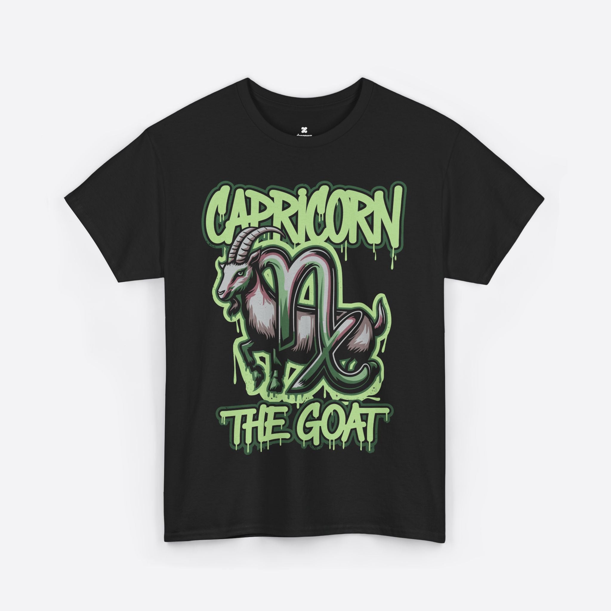Capricorn Zodiac - The Goat Graffiti Hustle Tee - Unisex T-Shirt