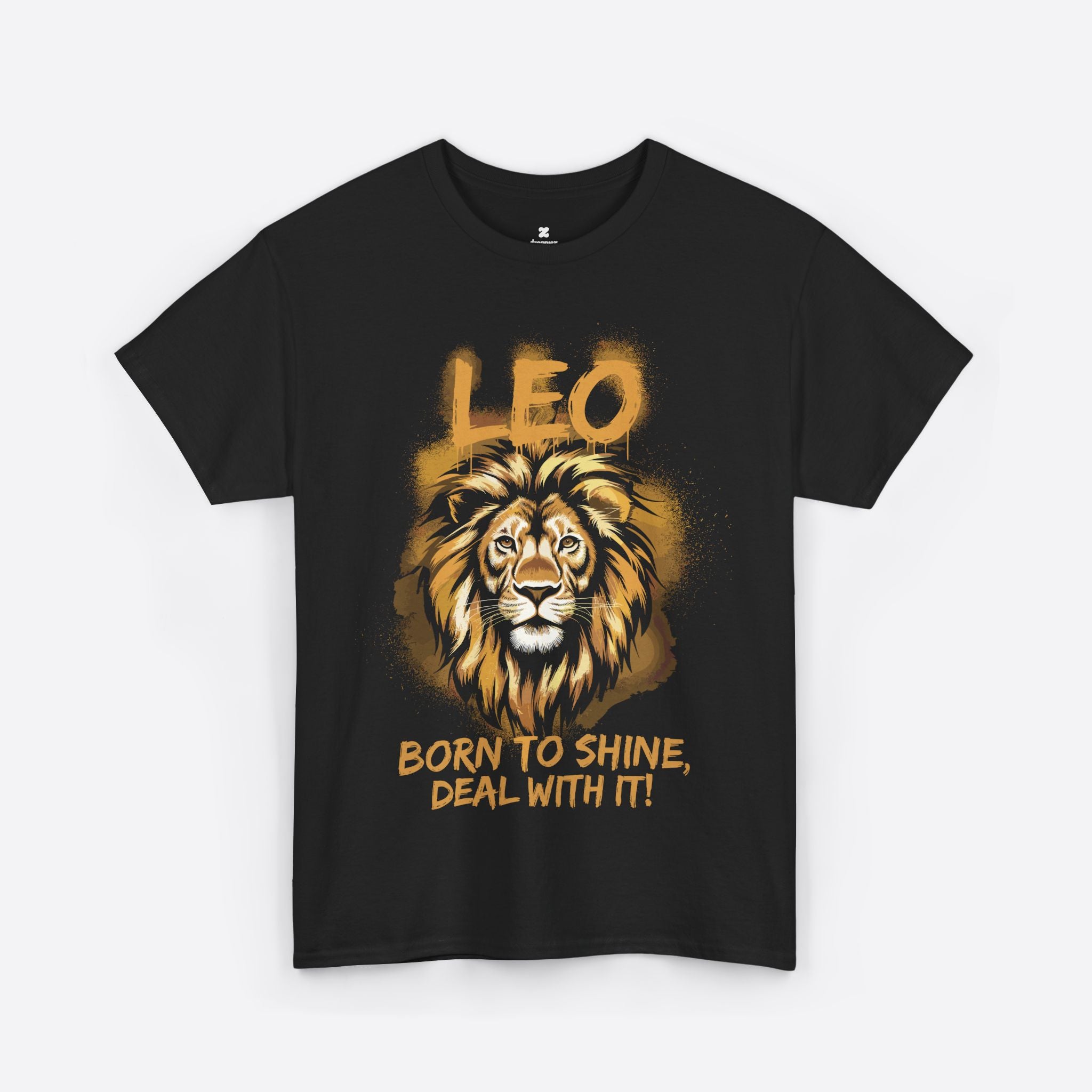 Leo Zodiac - King Energy, Born To Shine Deal With It - Unisex T-Shirt