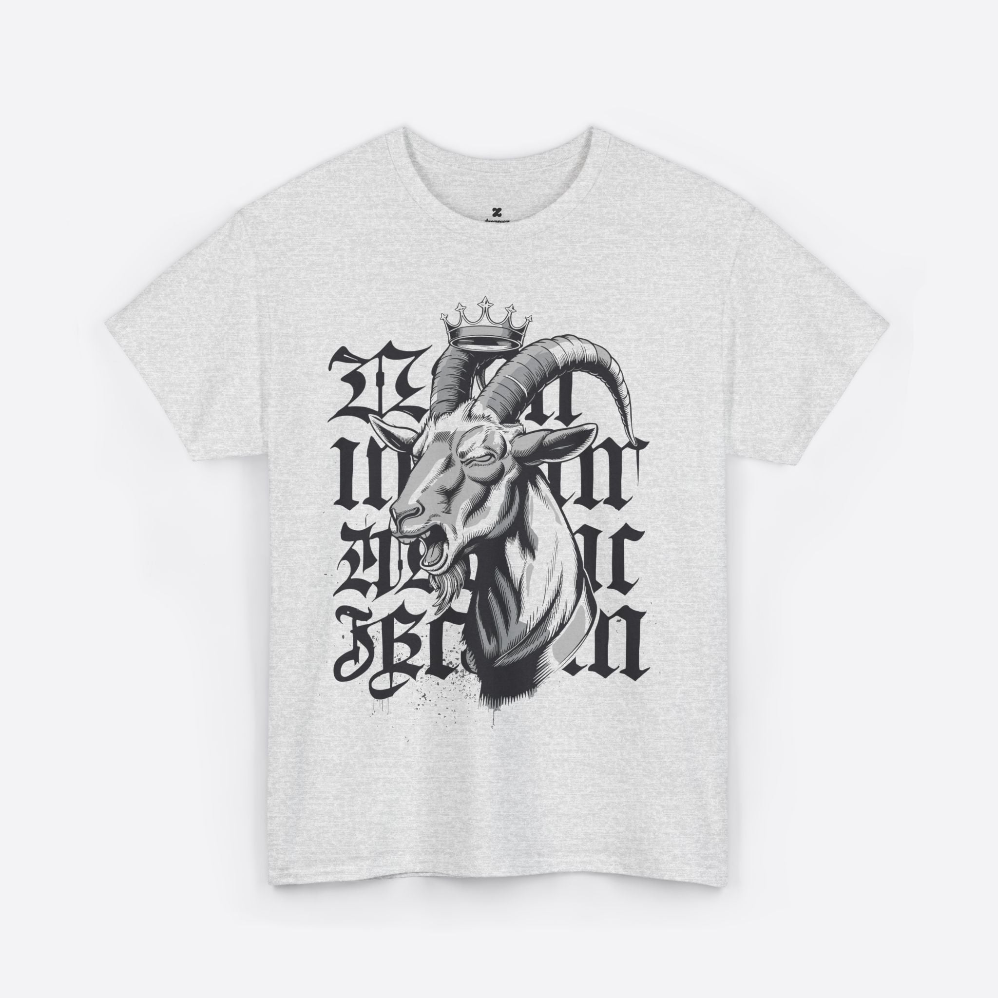 Capricorn Zodiac - Royal Ink Goat Graffiti Tee - Unisex T-Shirt