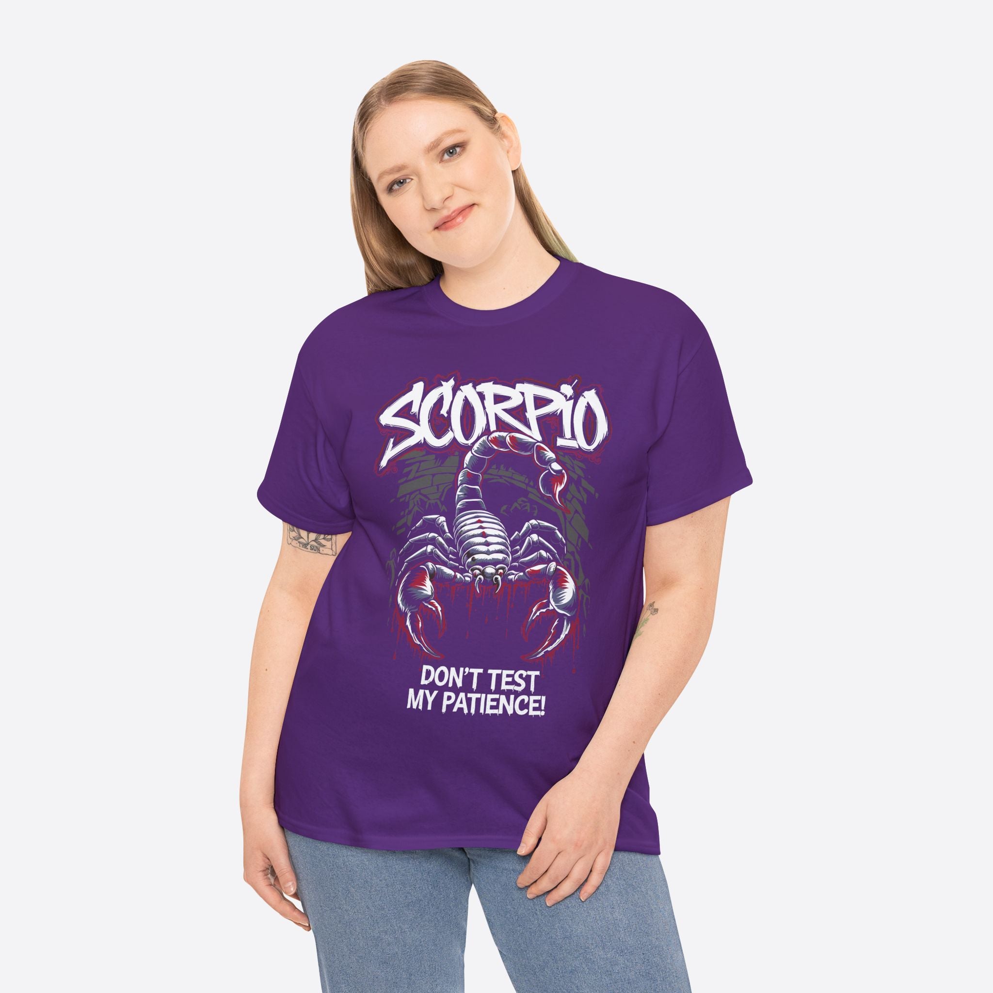 Scorpio Zodiac - Don’t Test My Patience - Unisex T-Shirt