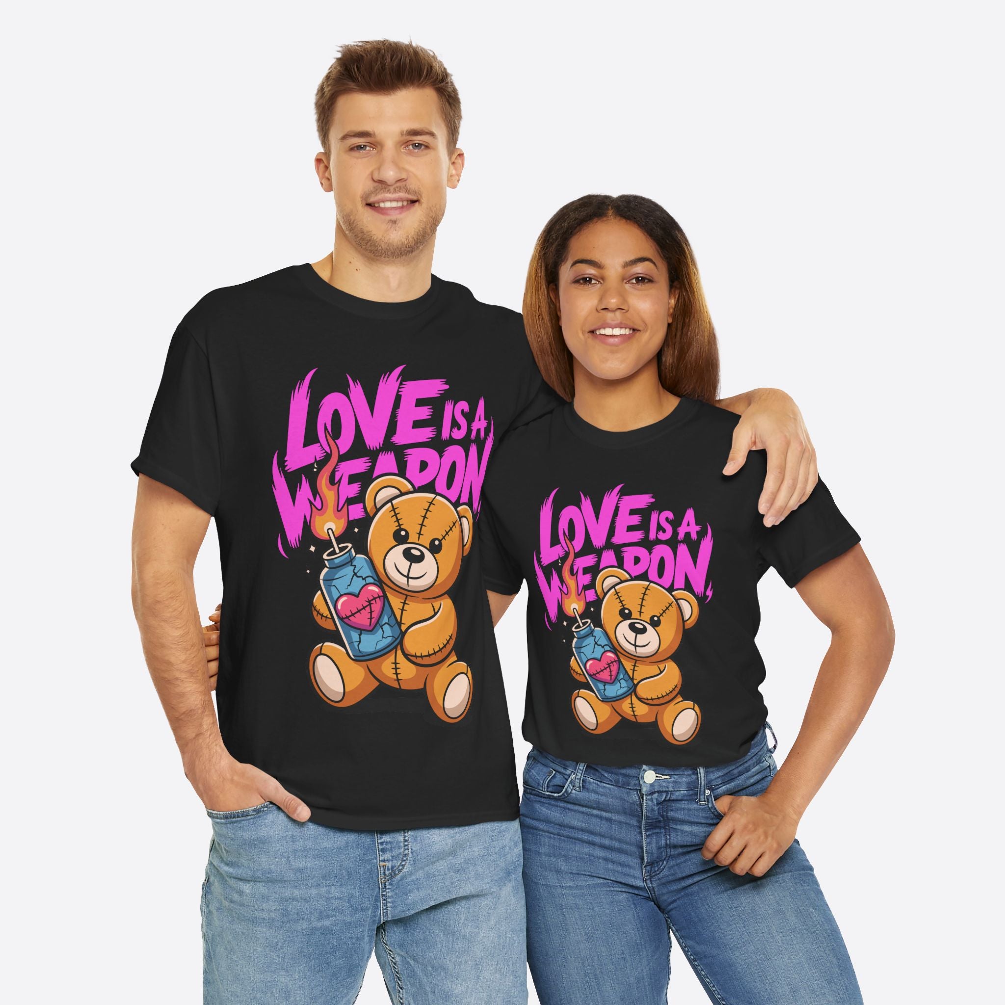 Love is a Weapon Teddy Unisex Graphic Tee