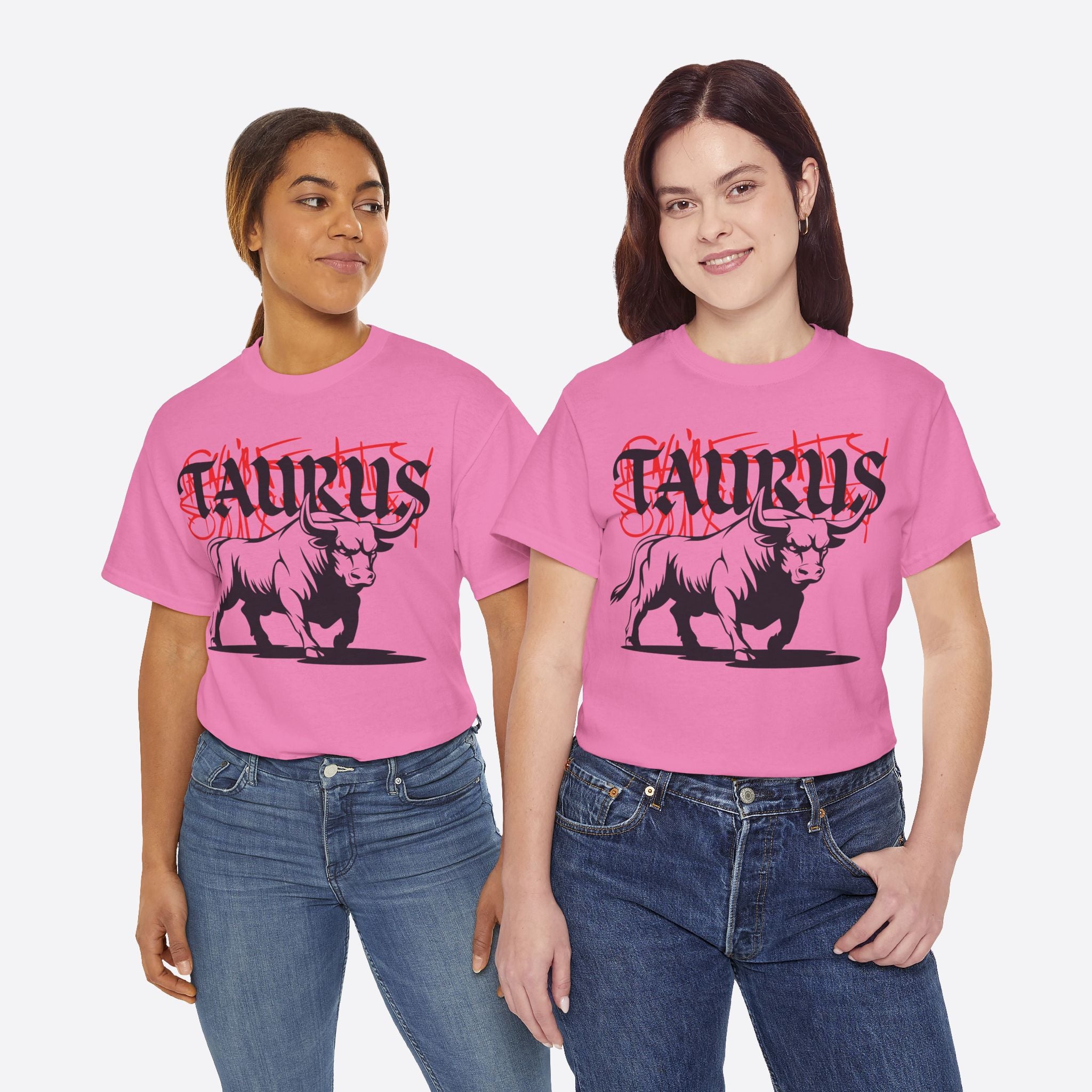 Taurus Zodiac - Graffiti Taurus Bull Graphic Tee - Unisex T-Shirt