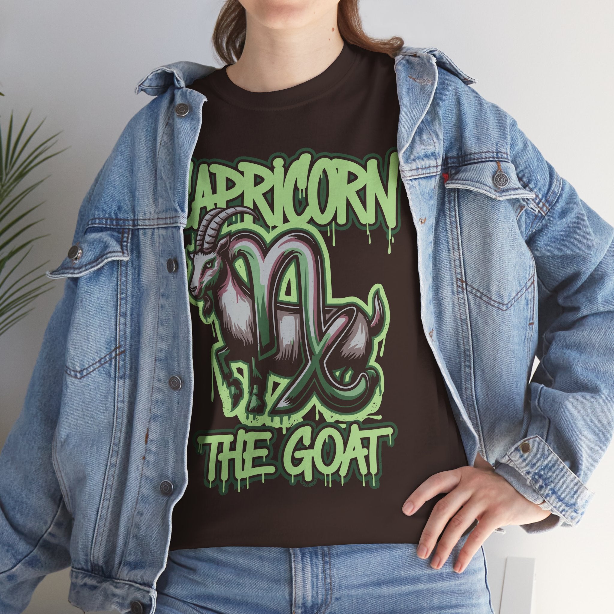 Capricorn Zodiac - The Goat Graffiti Hustle Tee - Unisex T-Shirt