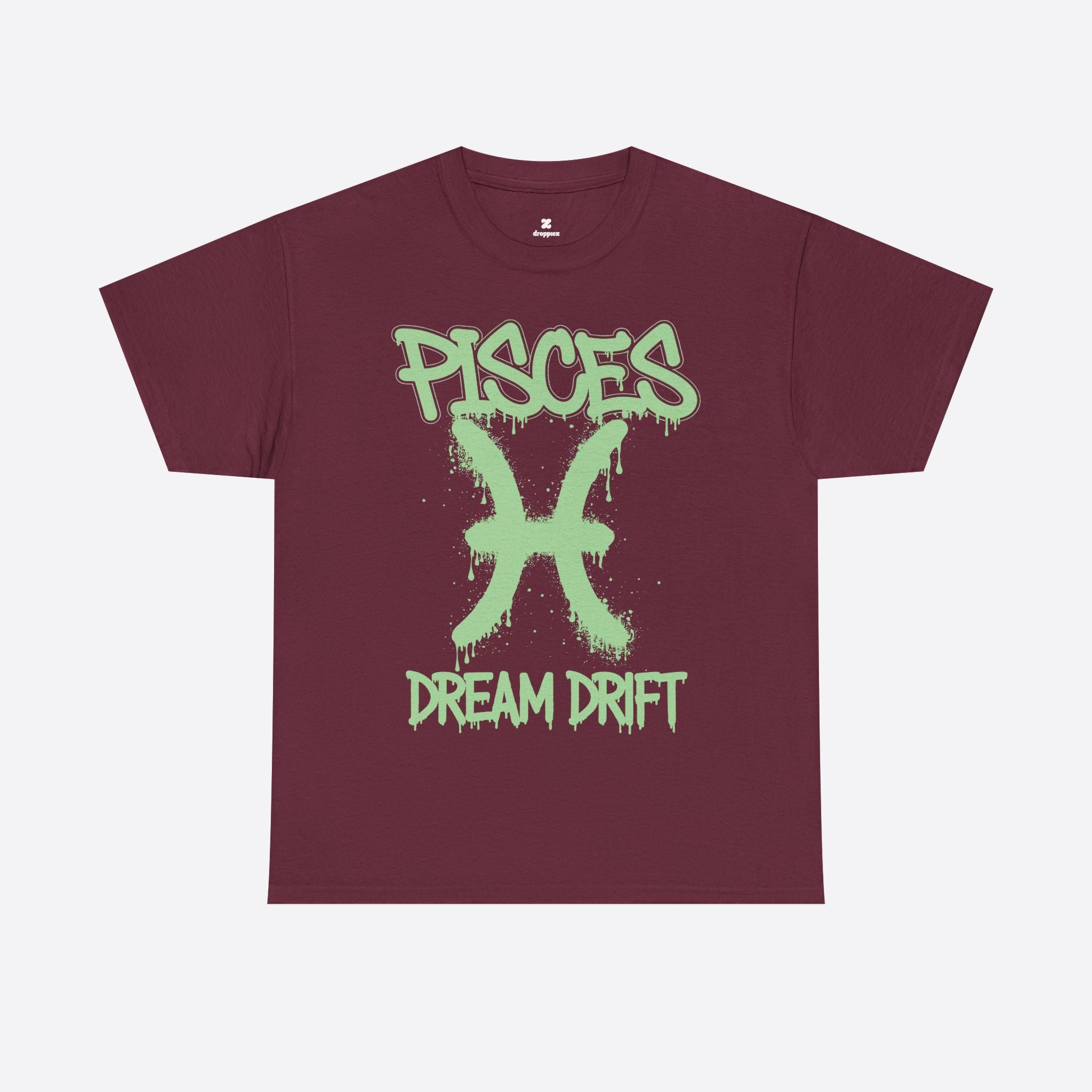 Pisces Zodiac - Dream Drift Bubble Pop Tee - Unisex T-Shirt