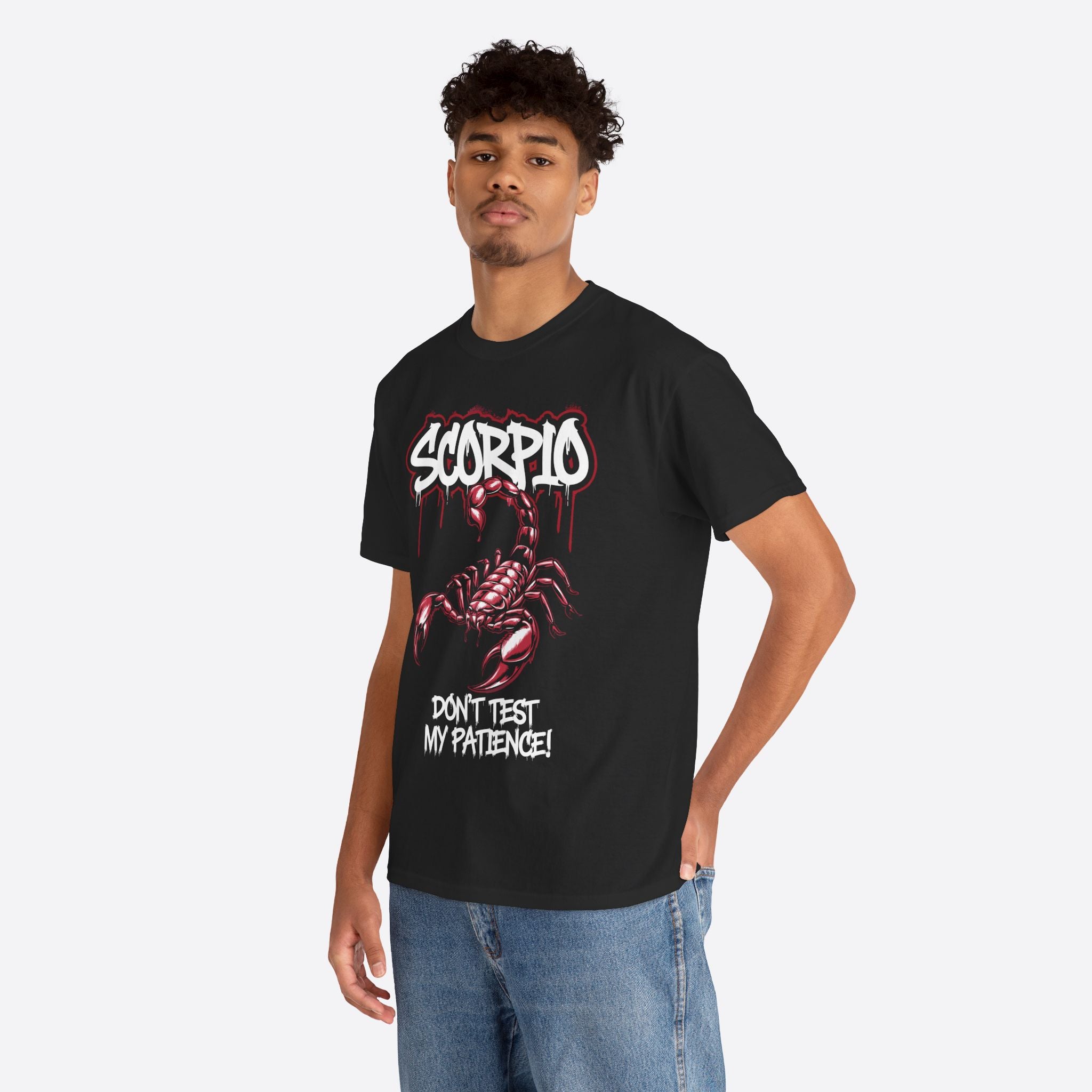 Scorpio Zodiac - Respect the Calm, Don’t Test My Patience - Unisex T-Shirt