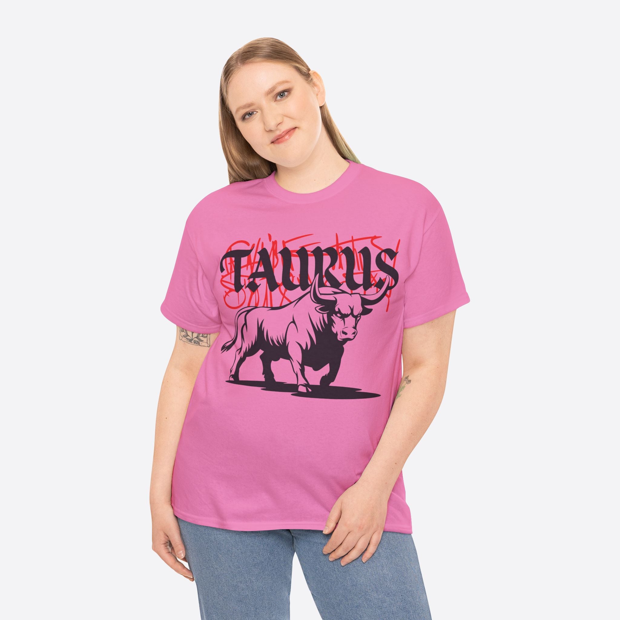 Taurus Zodiac - Graffiti Taurus Bull Graphic Tee - Unisex T-Shirt