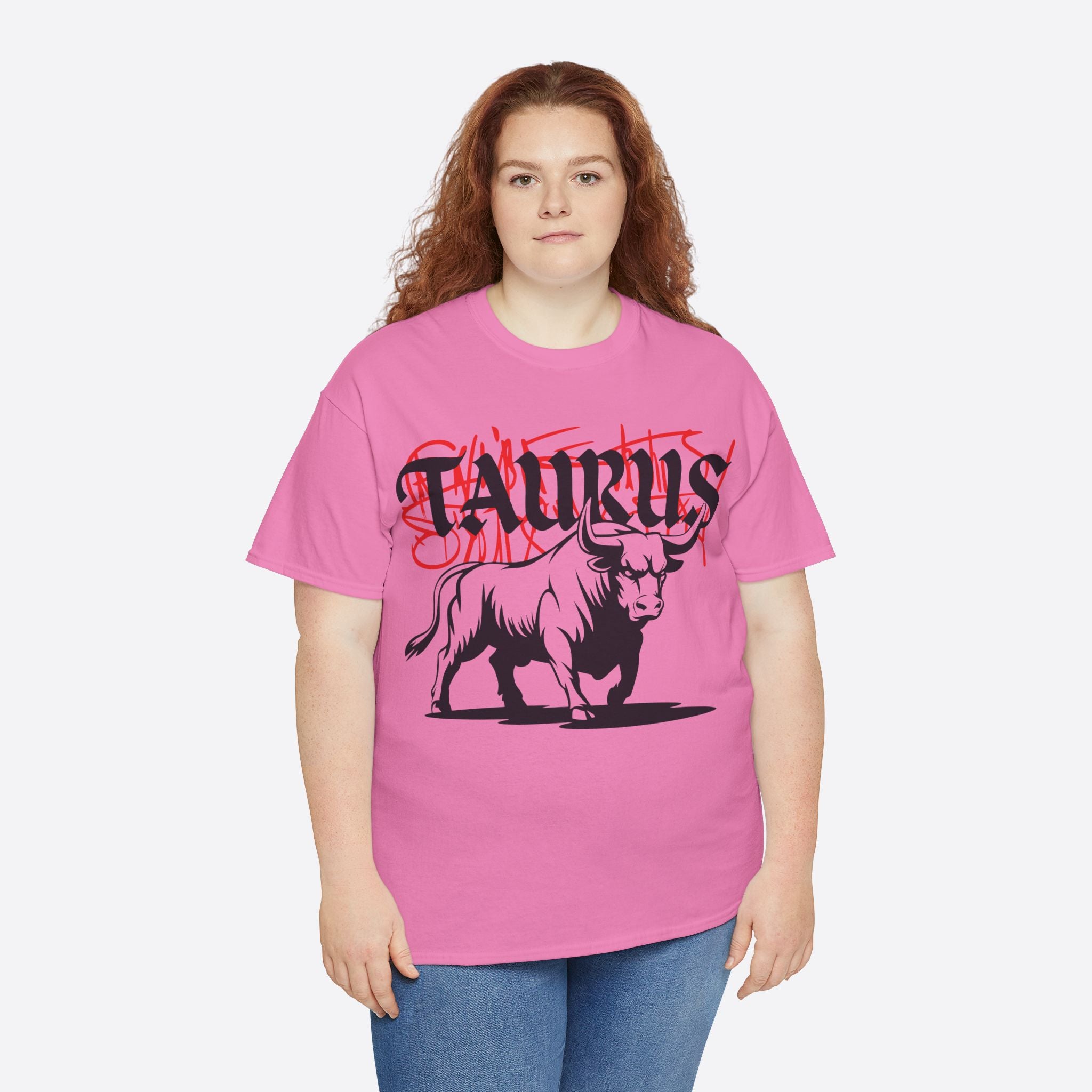 Taurus Zodiac - Graffiti Taurus Bull Graphic Tee - Unisex T-Shirt