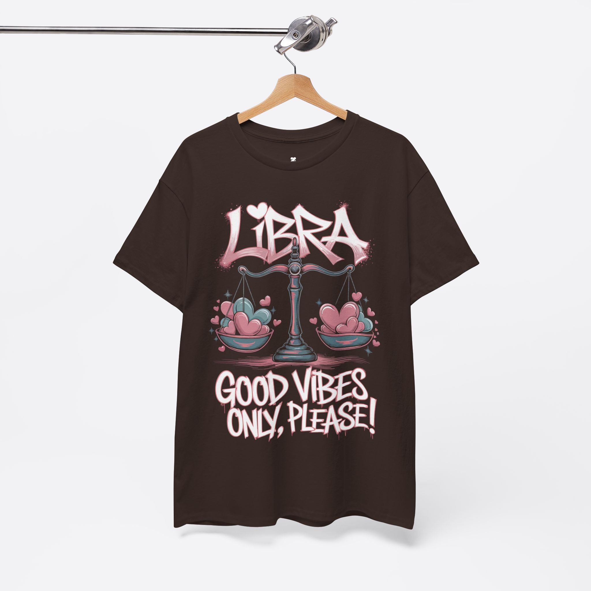Libra Zodiac - Peaceful Life, Good Vibes Only Please - Unisex T-Shirt