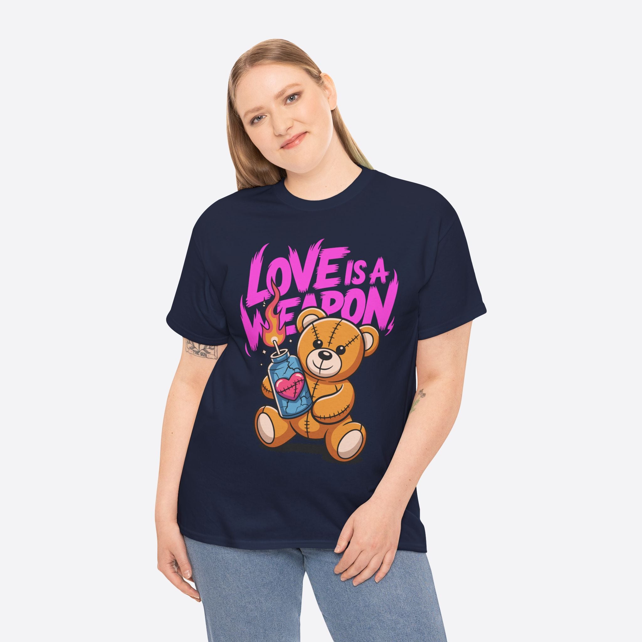 Love is a Weapon Teddy Unisex Graphic Tee