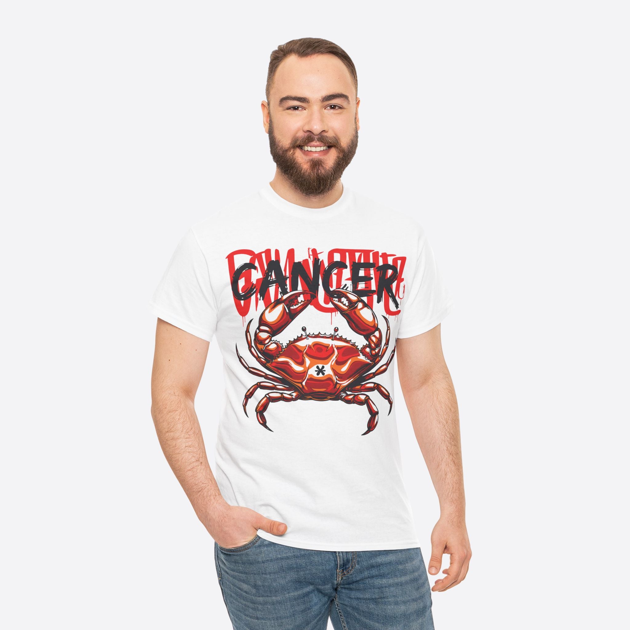 Cancer Zodiac - Cancer Claw Power Graphic Tee - Unisex T-Shirt