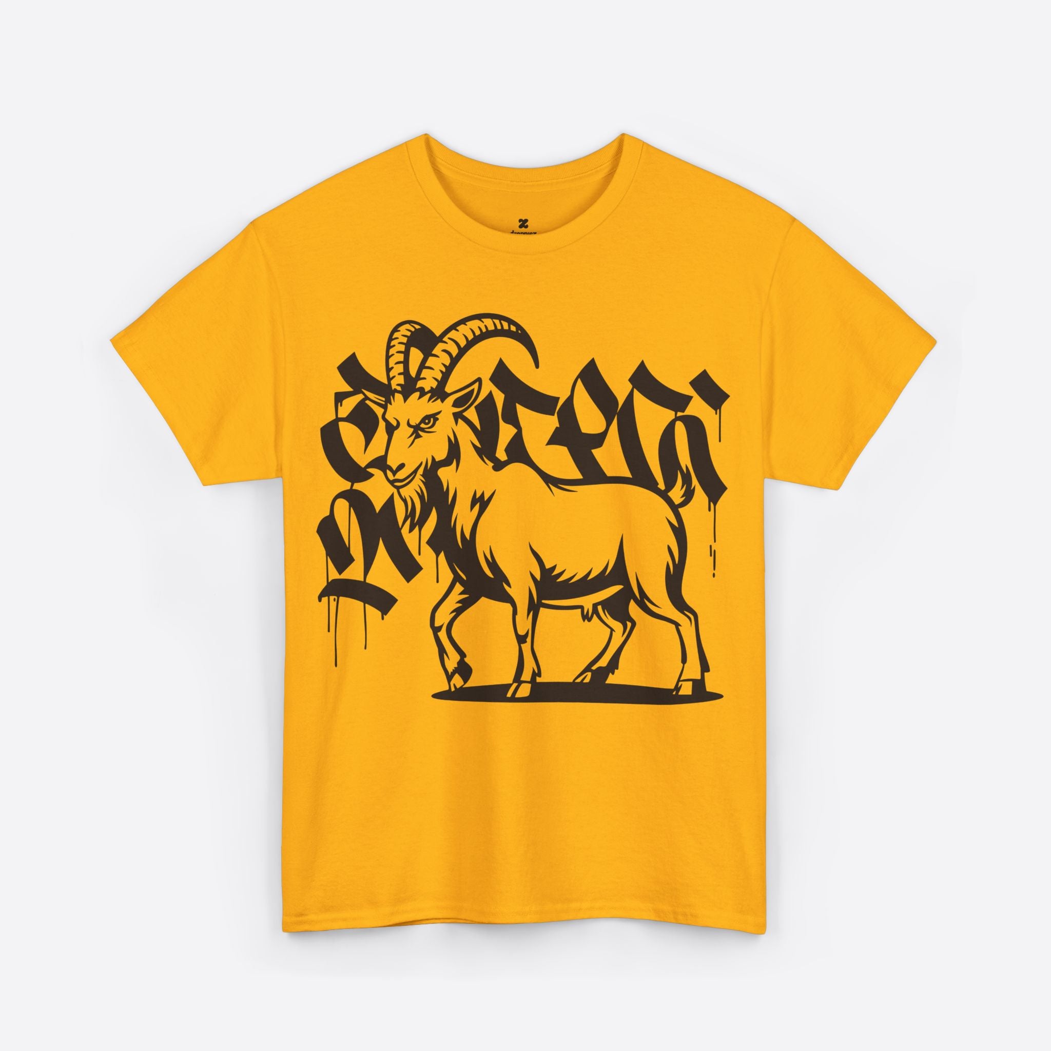 Capricorn Zodiac - Graffiti Goat Graphic Tee - Unisex T-Shirt
