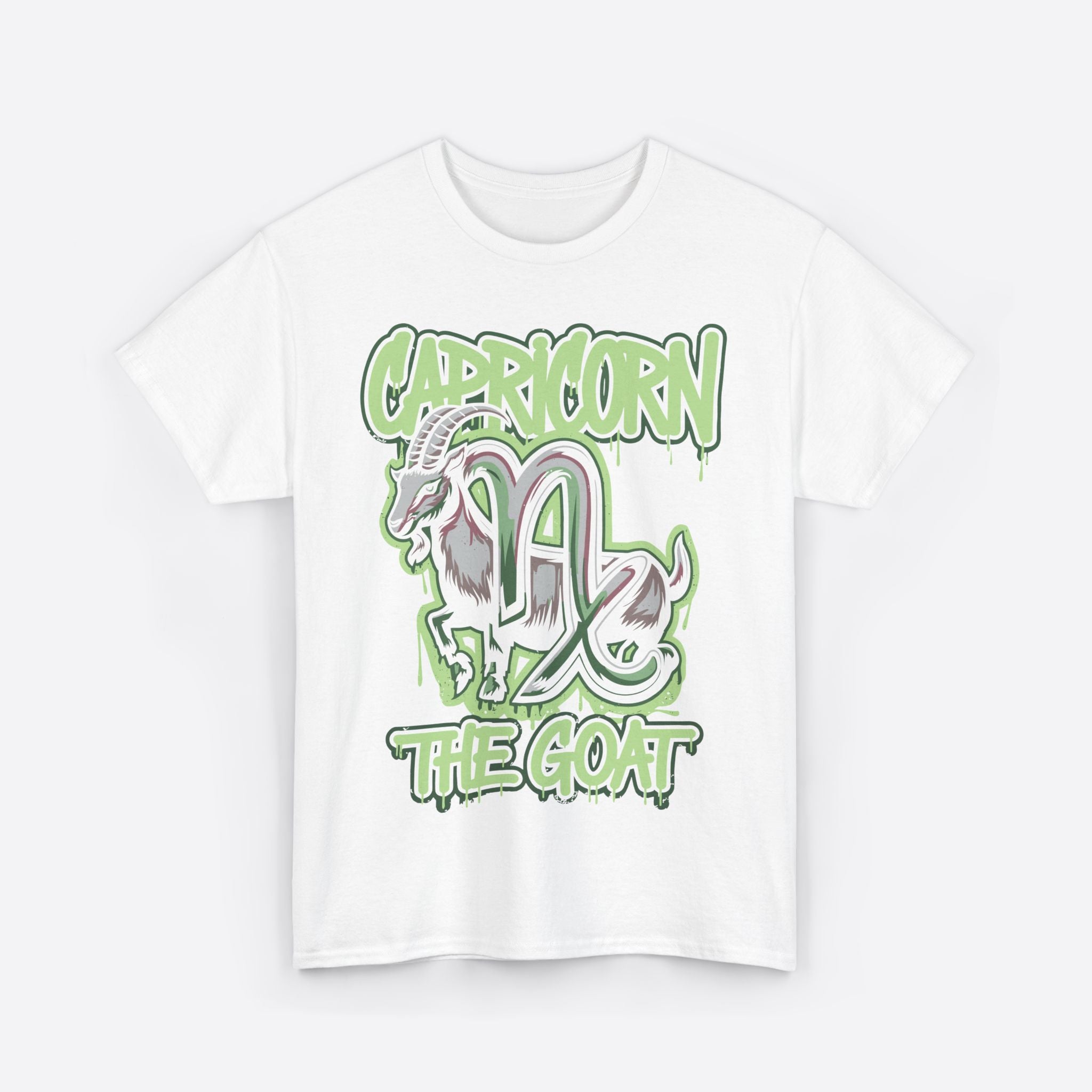 Capricorn Zodiac - The Goat Graffiti Hustle Tee - Unisex T-Shirt