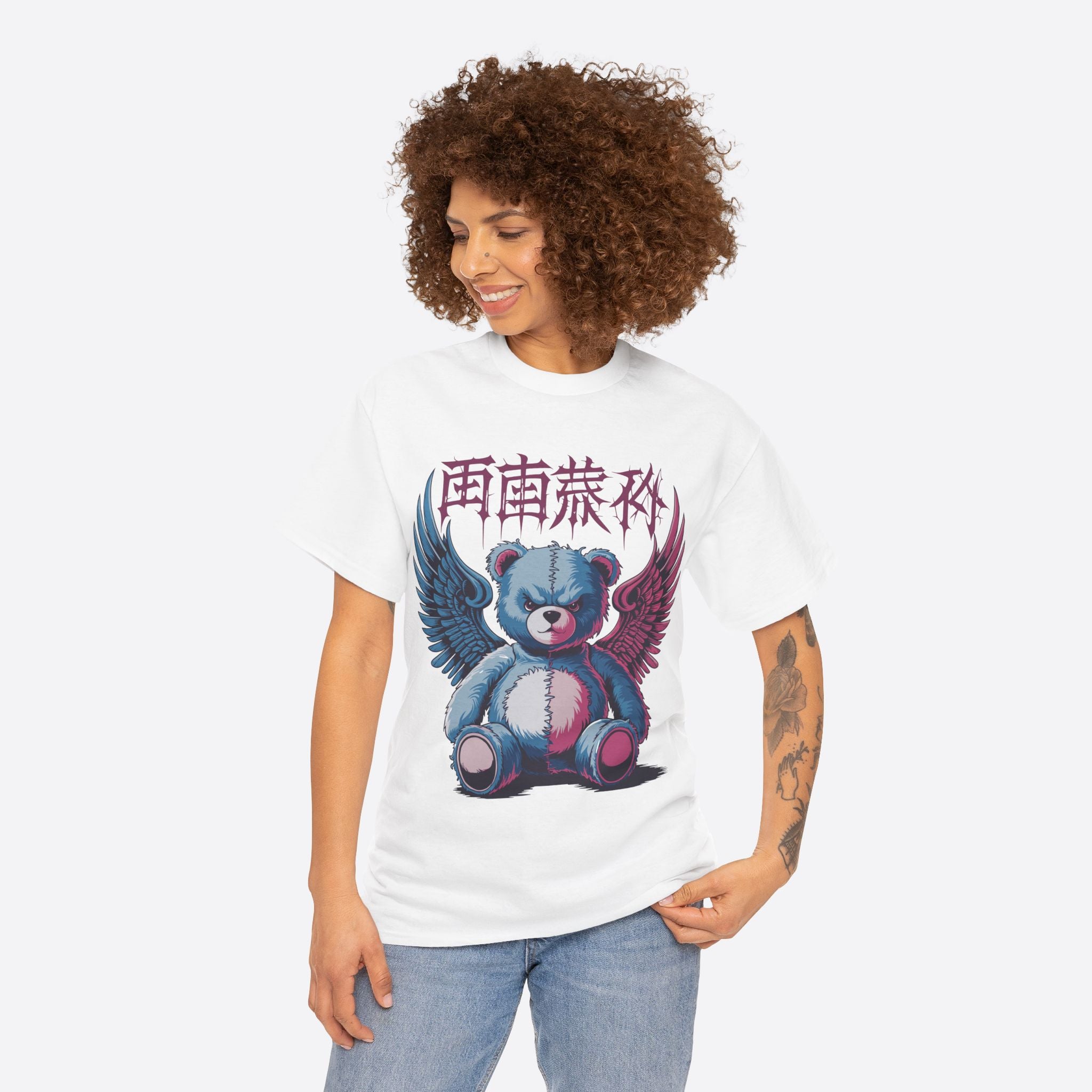 Wings of Freedom Devil Teddy Unisex Graphics Tee