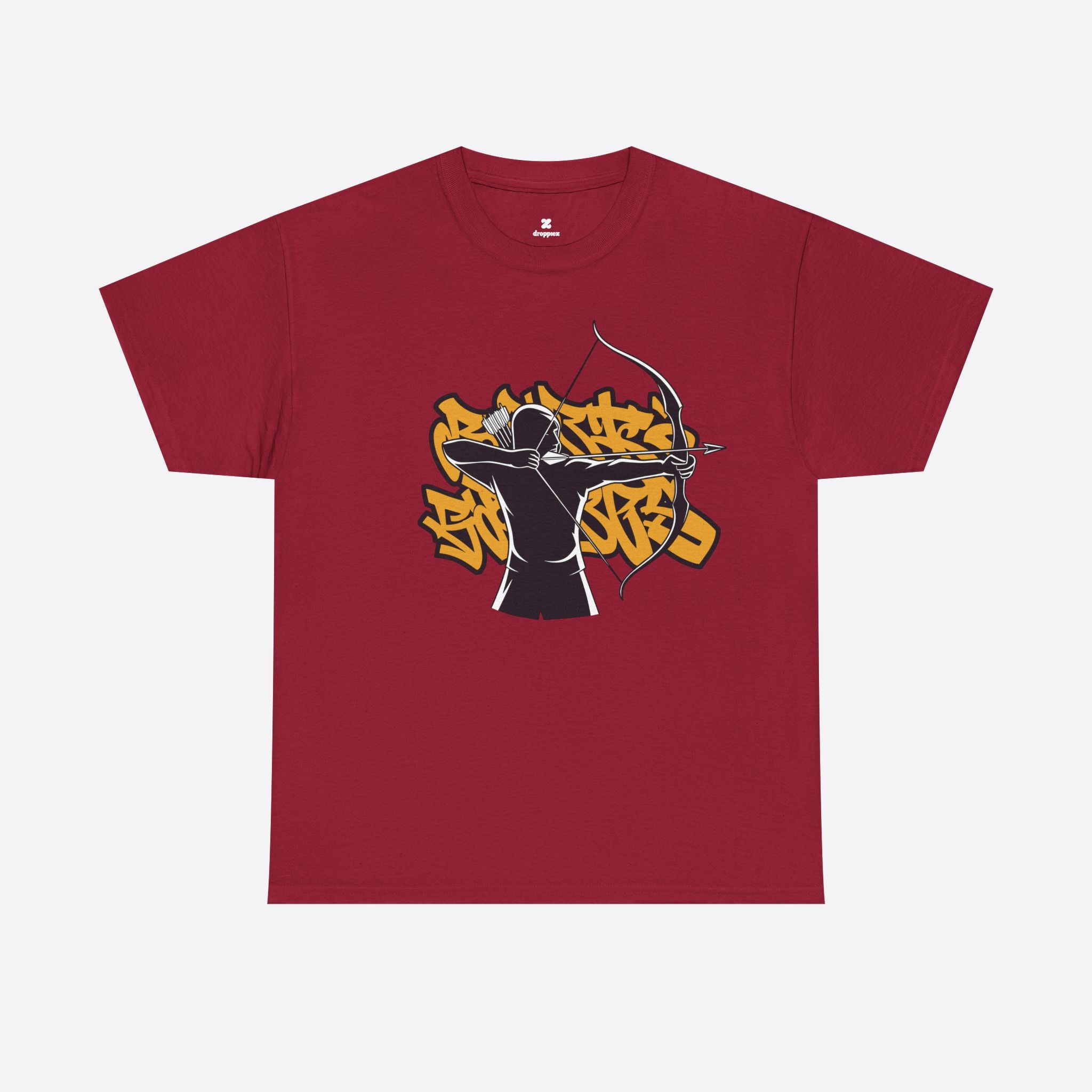 Sagittarius Zodiac - Hooded Hunter Tag Art Tee - Unisex T-Shirt