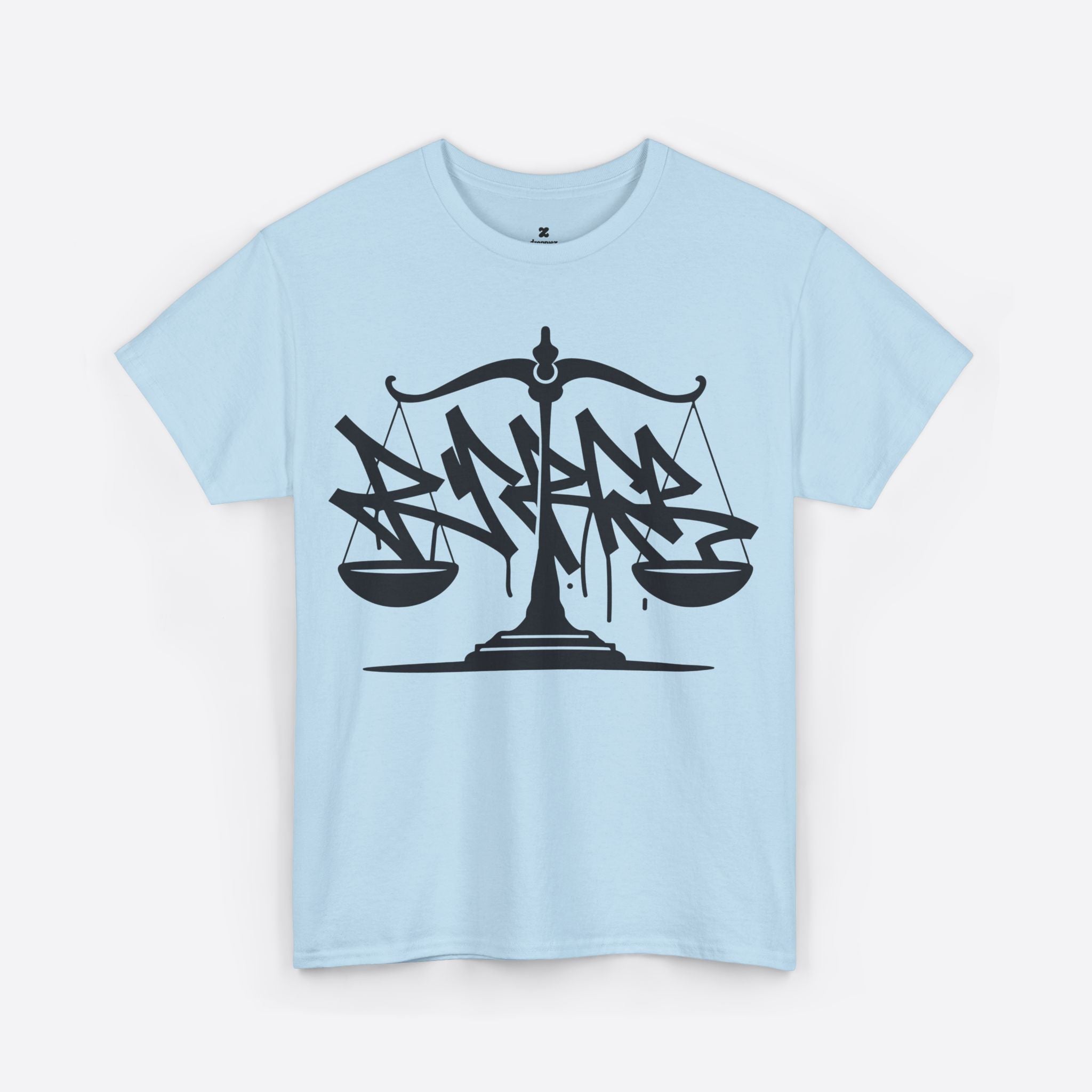 Libra Zodiac - Dripping Graffiti Balance Graphic Tee - Unisex T-Shirt