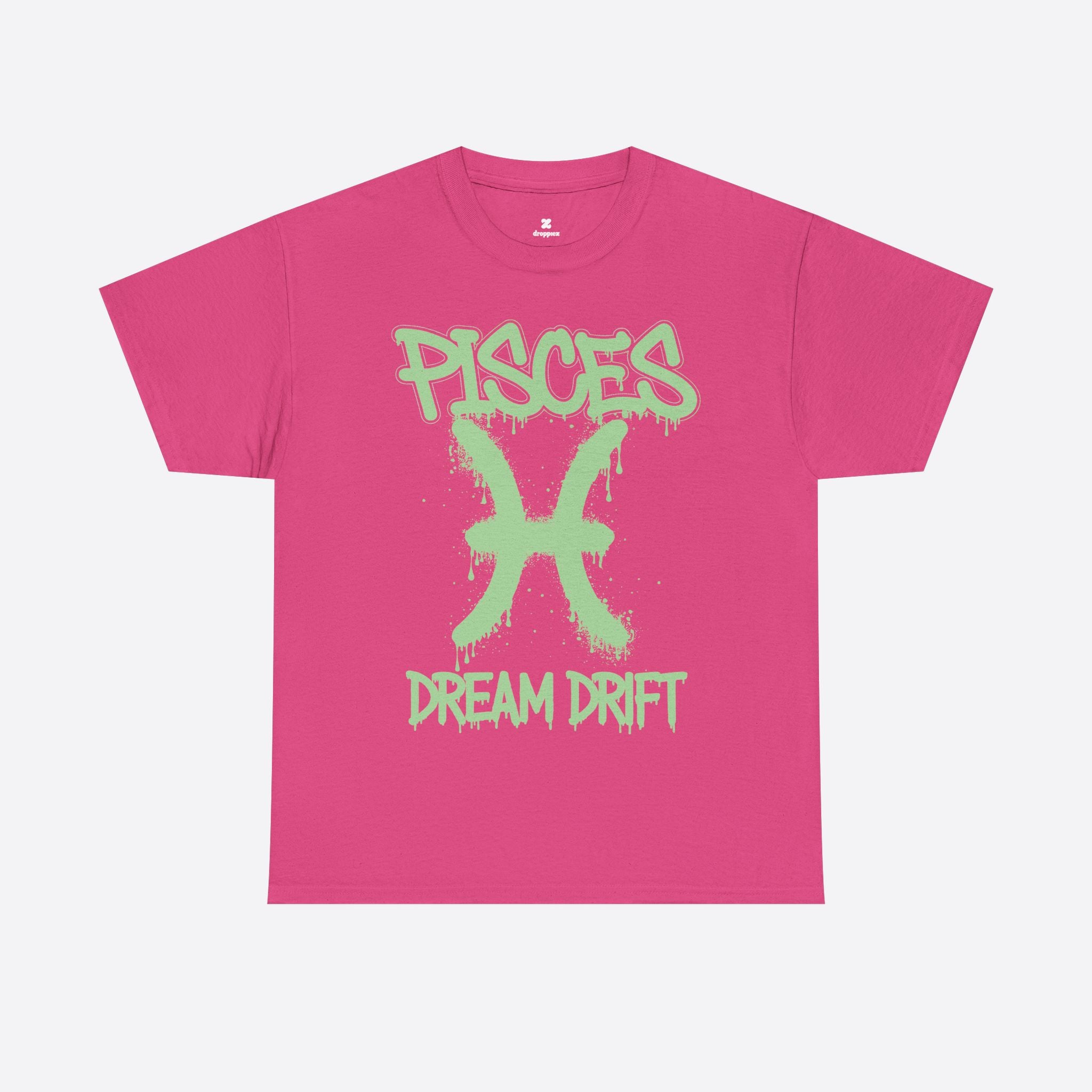 Pisces Zodiac - Dream Drift Bubble Pop Tee - Unisex T-Shirt