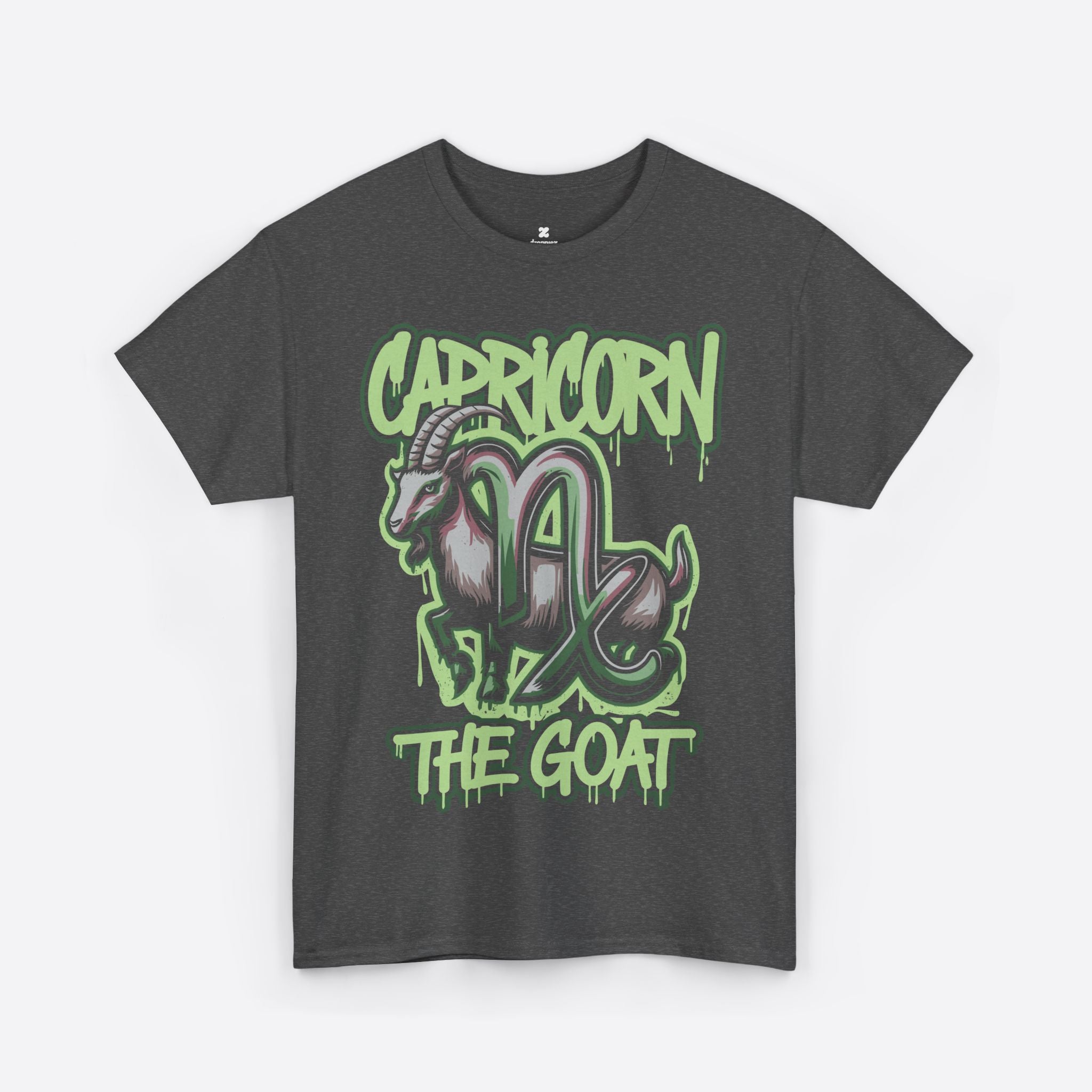 Capricorn Zodiac - The Goat Graffiti Hustle Tee - Unisex T-Shirt