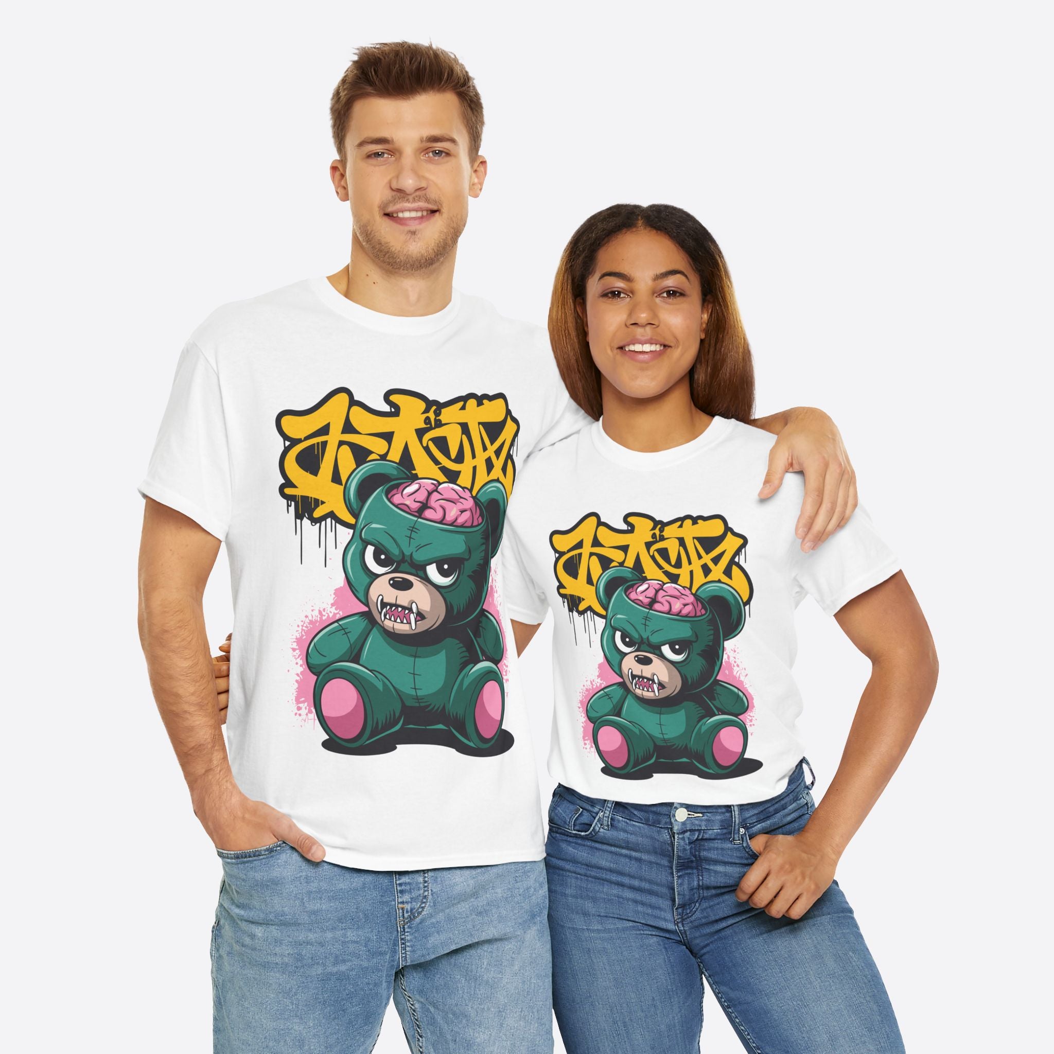 Undead Street Teddy Unisex Graphic Tee