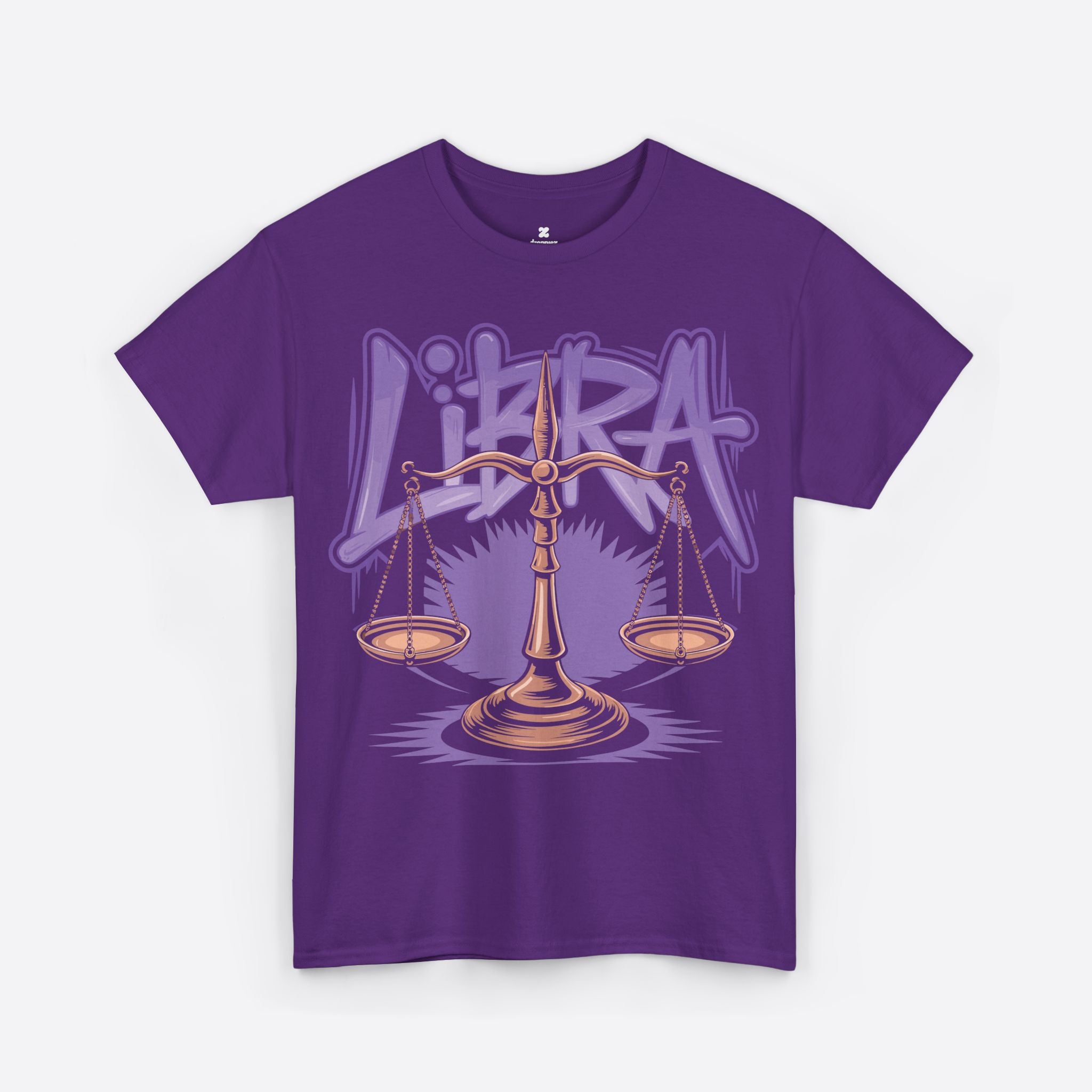 Libra Zodiac – Street Justice Balance Graphic Tee – Unisex T-Shirt