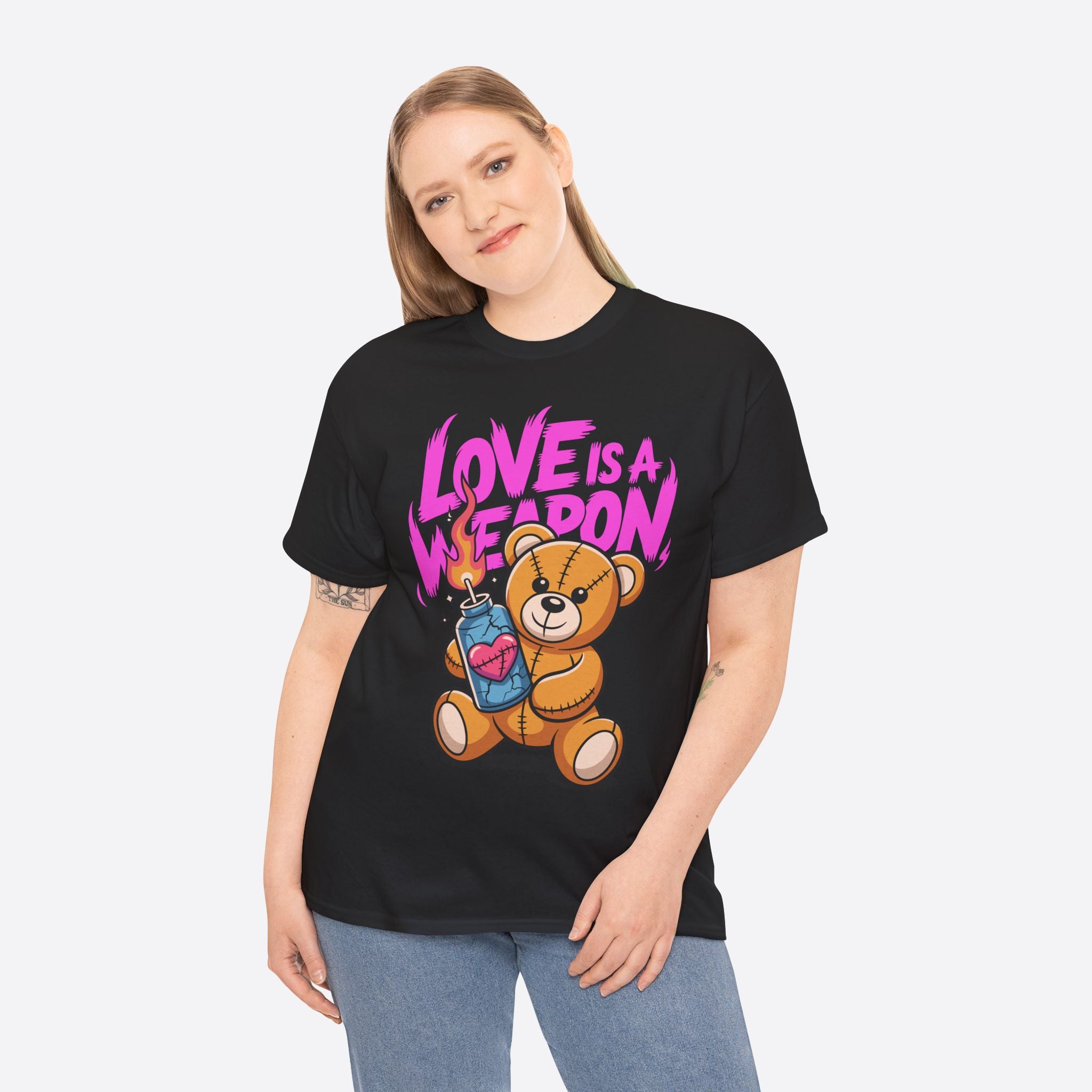 Love is a Weapon Teddy Unisex Graphic Tee