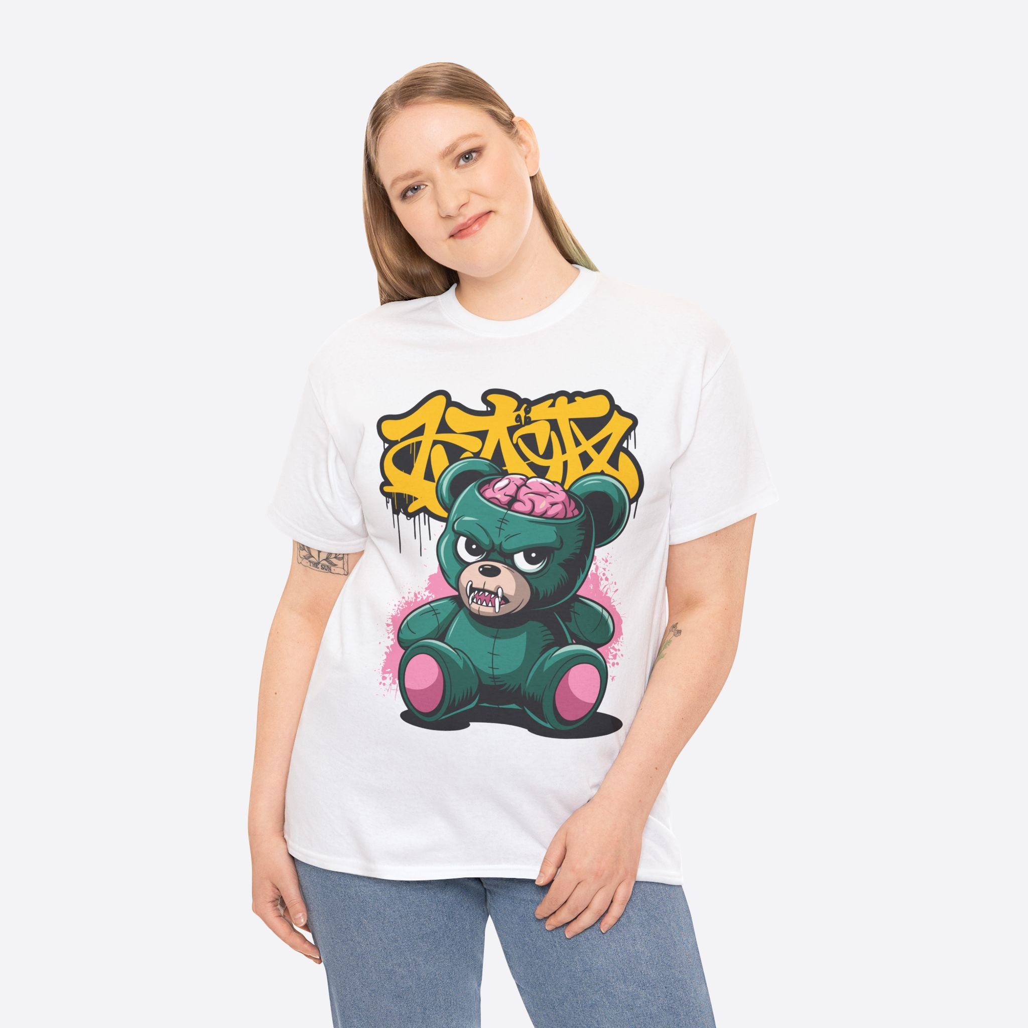 Undead Street Teddy Unisex Graphic Tee