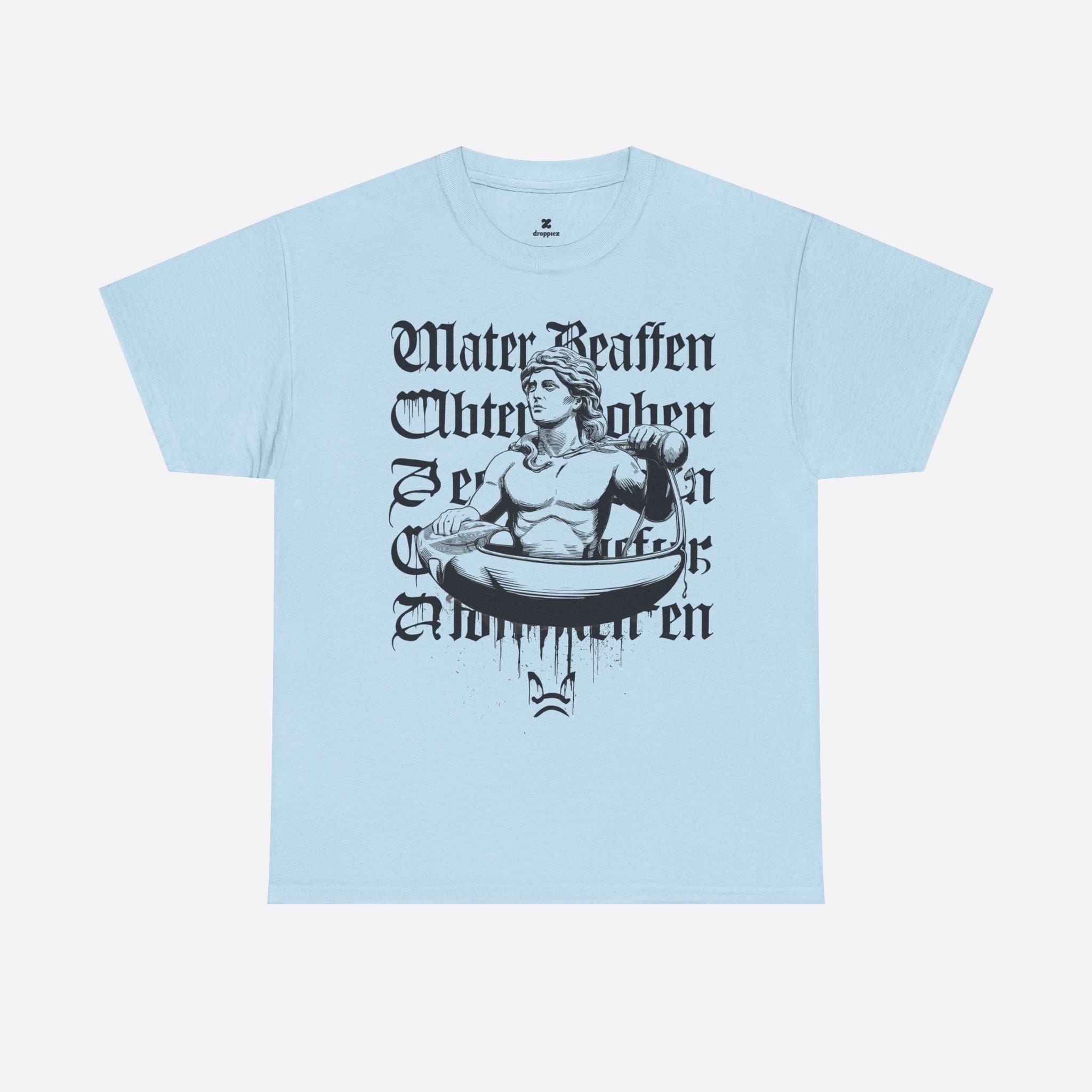 Aquarius Zodiac - Water Bearer Drip Graphic Tee - Unisex T-Shirt