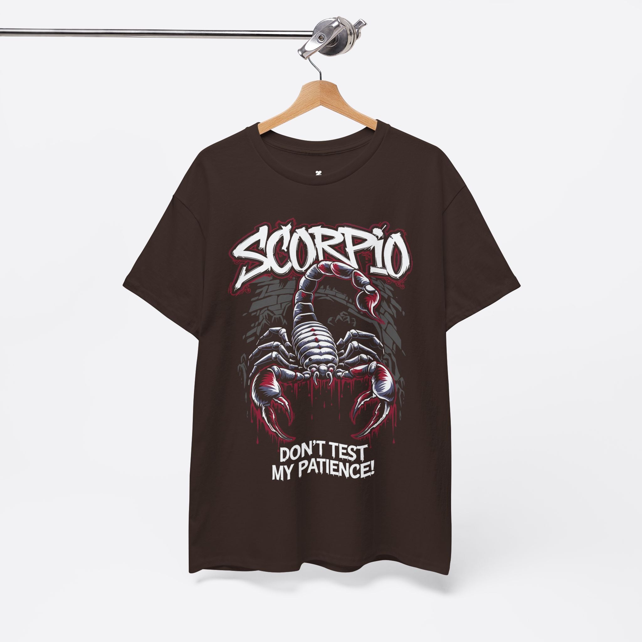 Scorpio Zodiac - Don’t Test My Patience - Unisex T-Shirt
