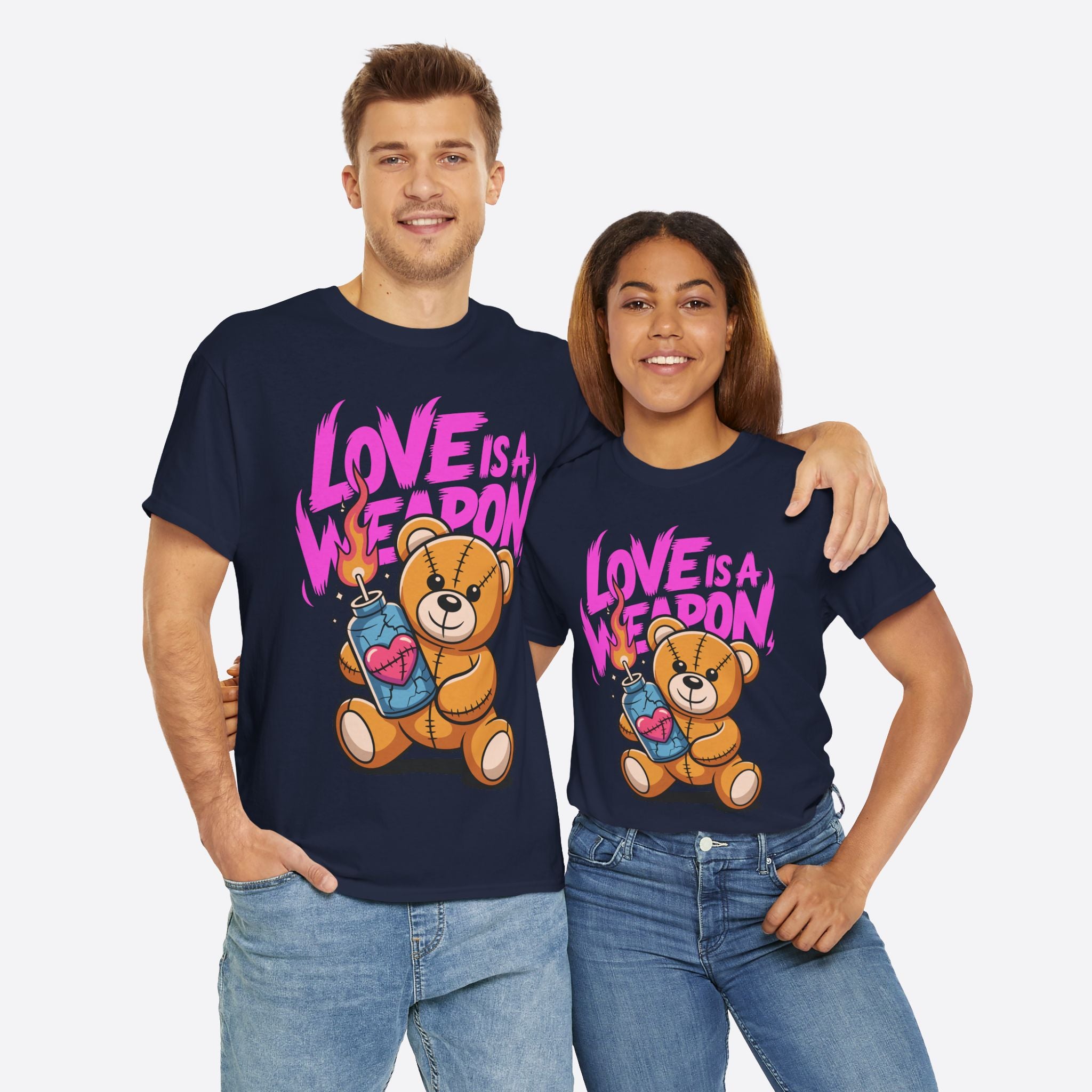 Love is a Weapon Teddy Unisex Graphic Tee