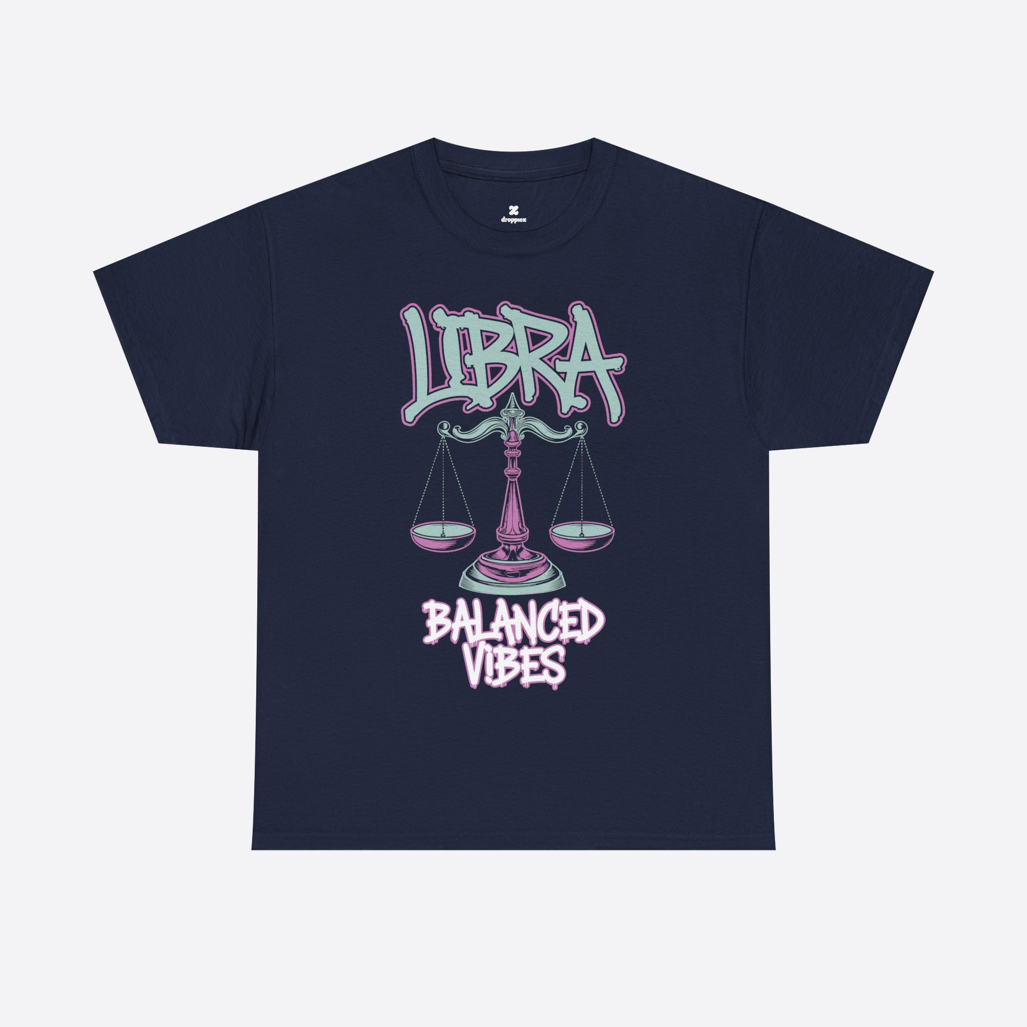 Libra Zodiac - Balanced Vibes Street Tee - Unisex T-Shirt